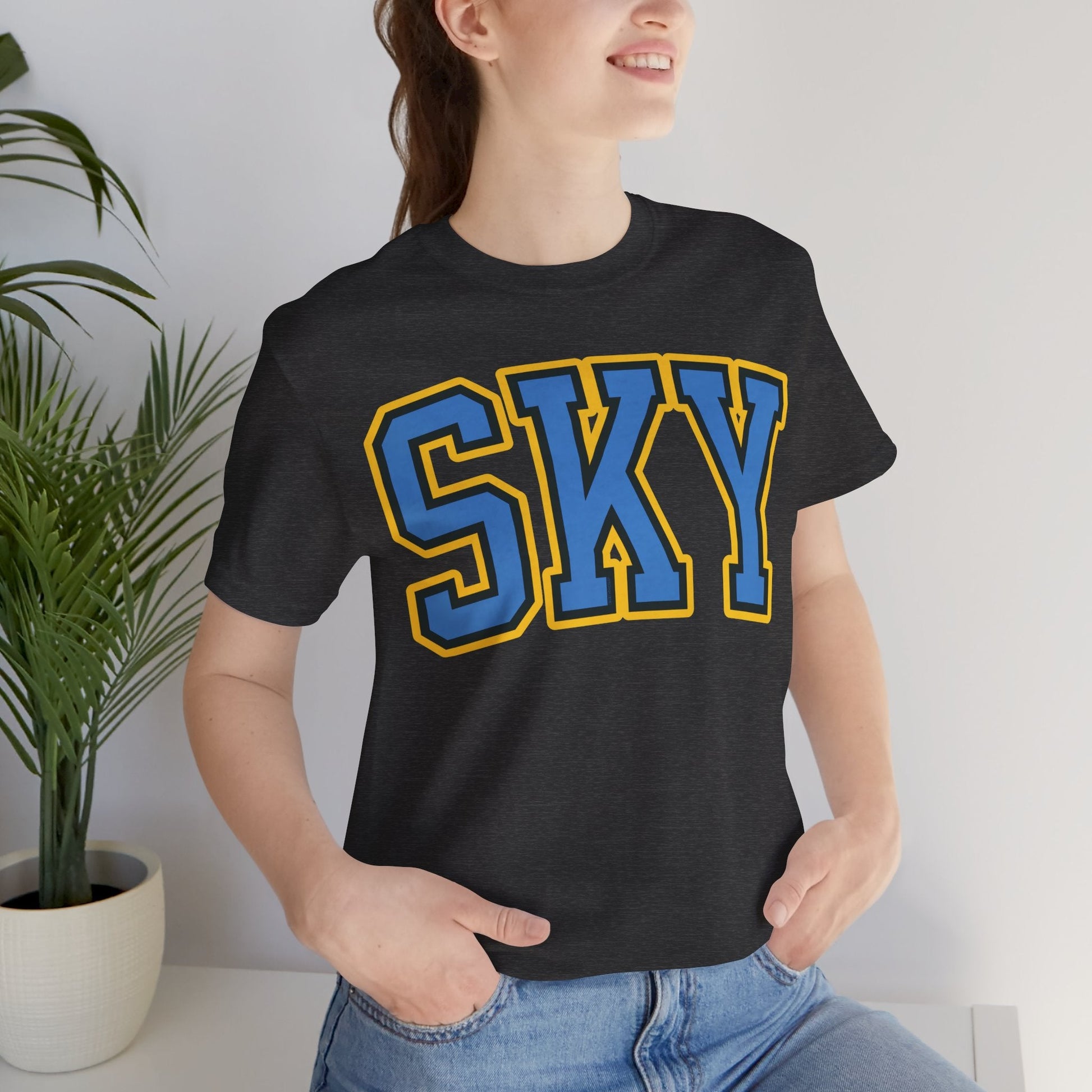 Elizabeth Williams Sky Unisex Jersey T-shirt | Chix Sports