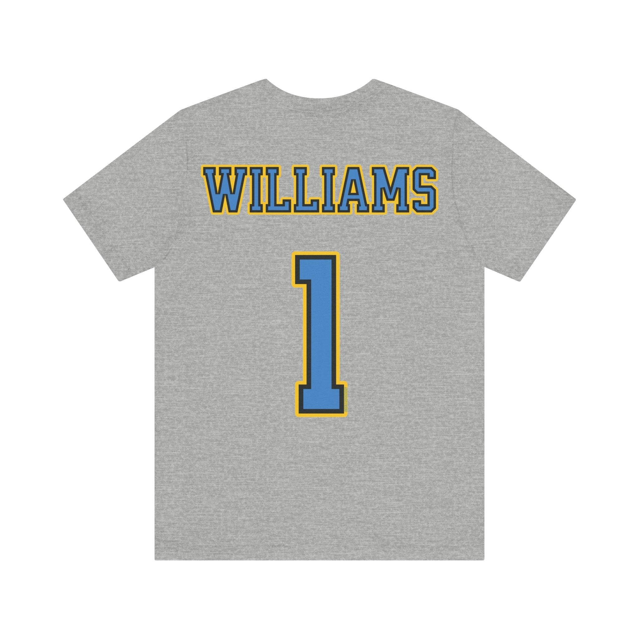 Elizabeth Williams Sky Unisex Jersey T-shirt | Chix Sports