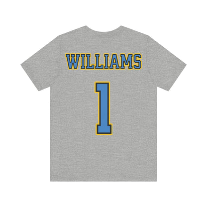 Elizabeth Williams Sky Unisex Jersey T-shirt | Chix Sports