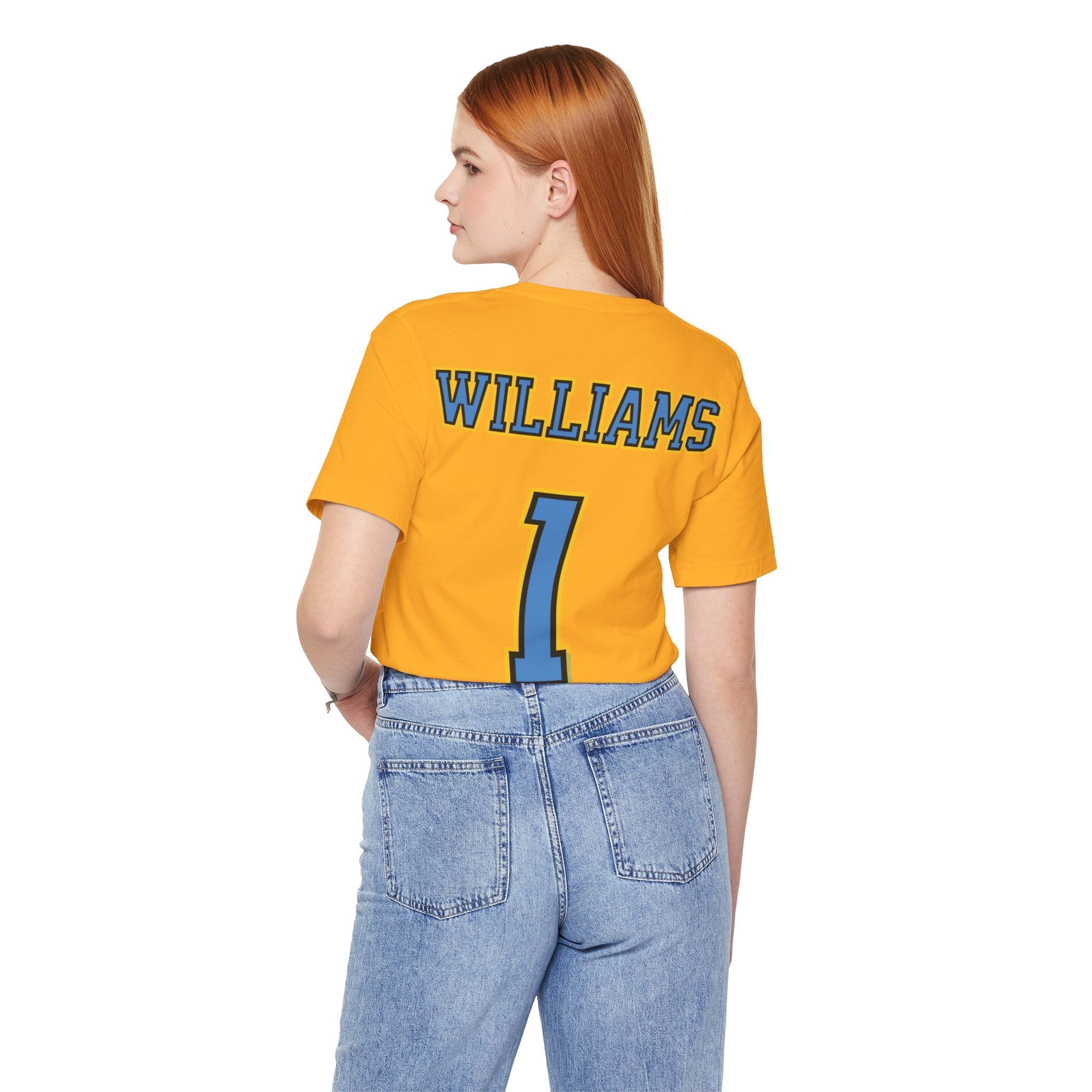 Elizabeth Williams Sky Unisex Jersey T-shirt | Chix Sports