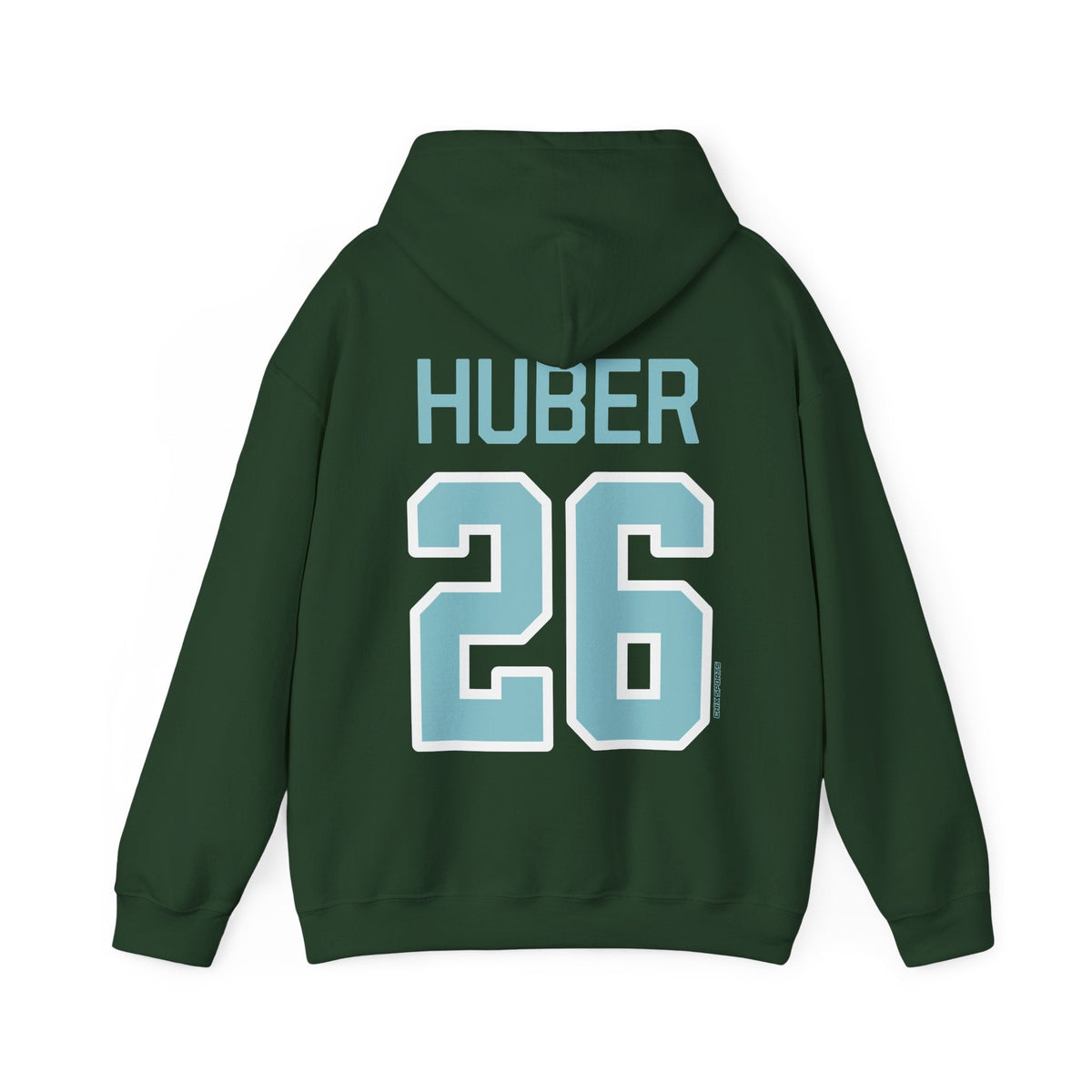 Ella Huber Unisex Fleet Hoodie in Forest Green | Chix Sports