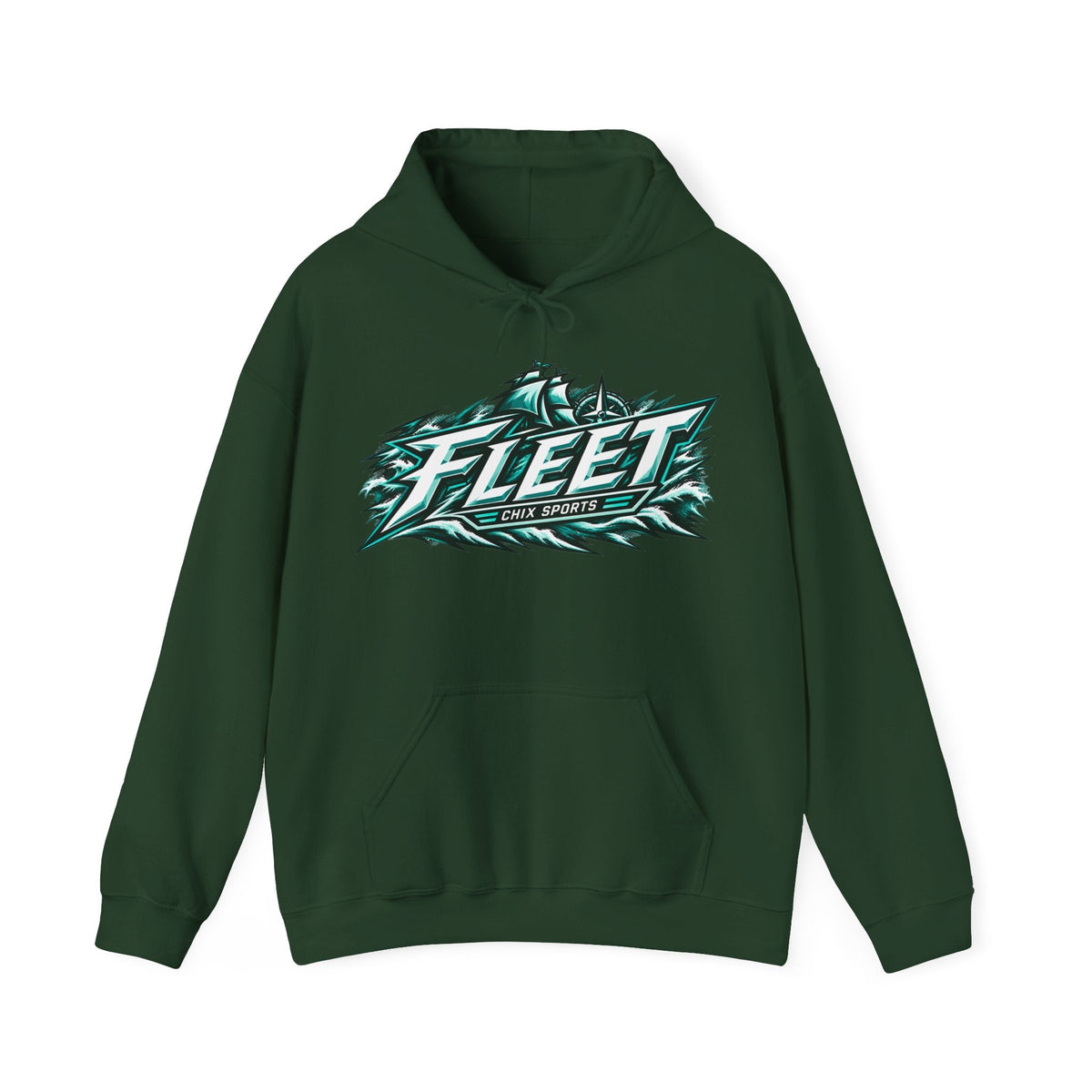 Ella Huber Unisex Fleet Hoodie in Heliconia | Chix Sports