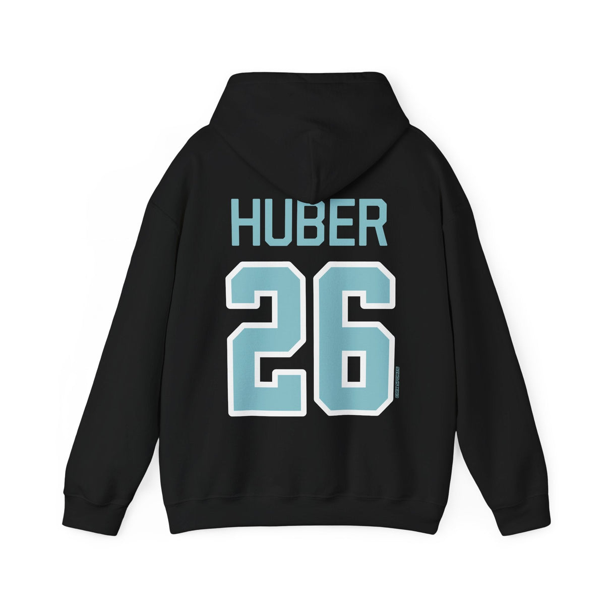 Ella Huber Unisex Fleet Hoodie in Black | Chix Sports