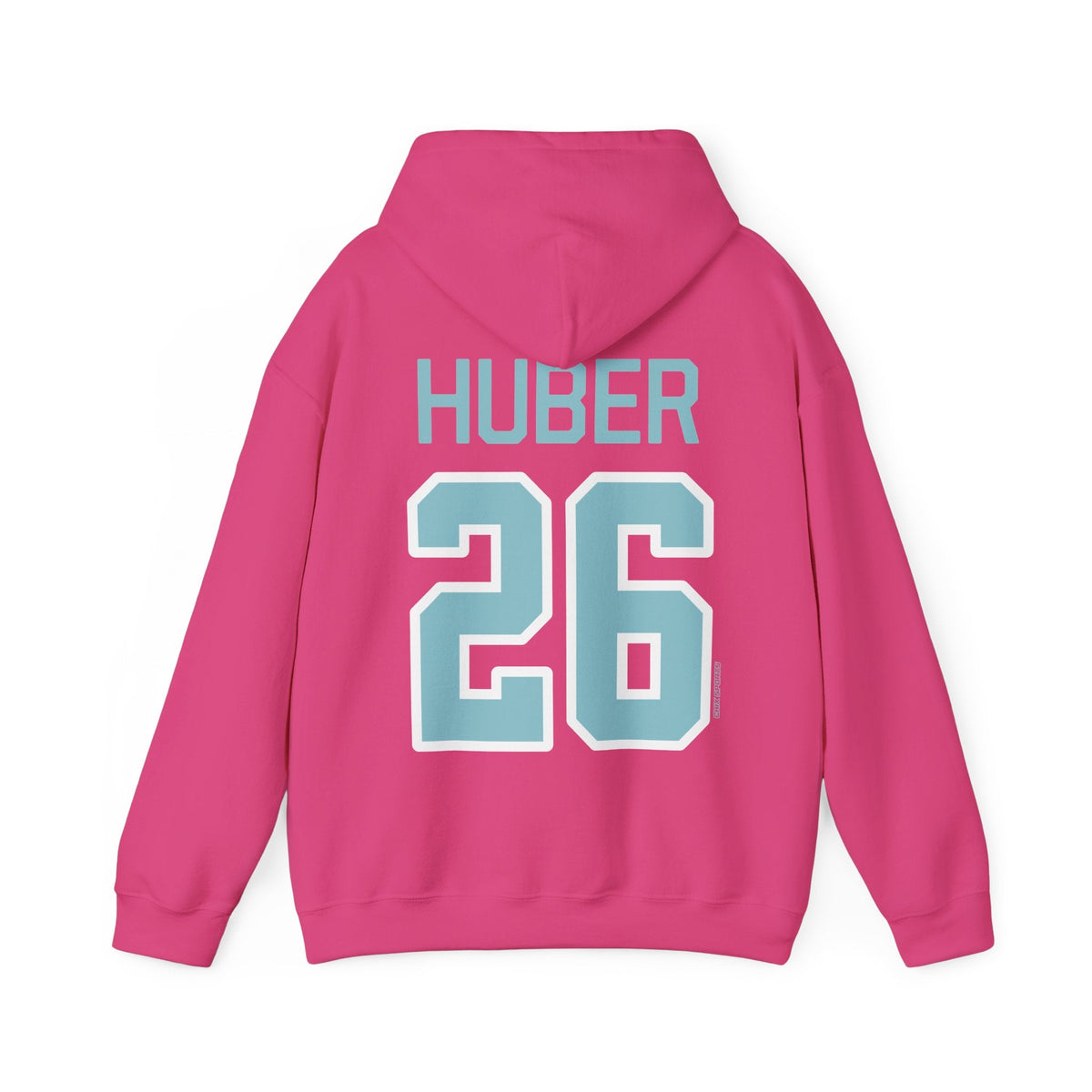 Ella Huber Unisex Fleet Hoodie in Heliconia | Chix Sports