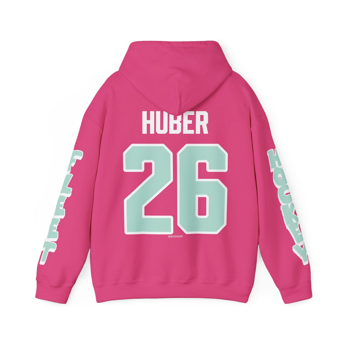 Ella Huber Unisex Fleet Hoodie in Heliconia | Chix Sports
