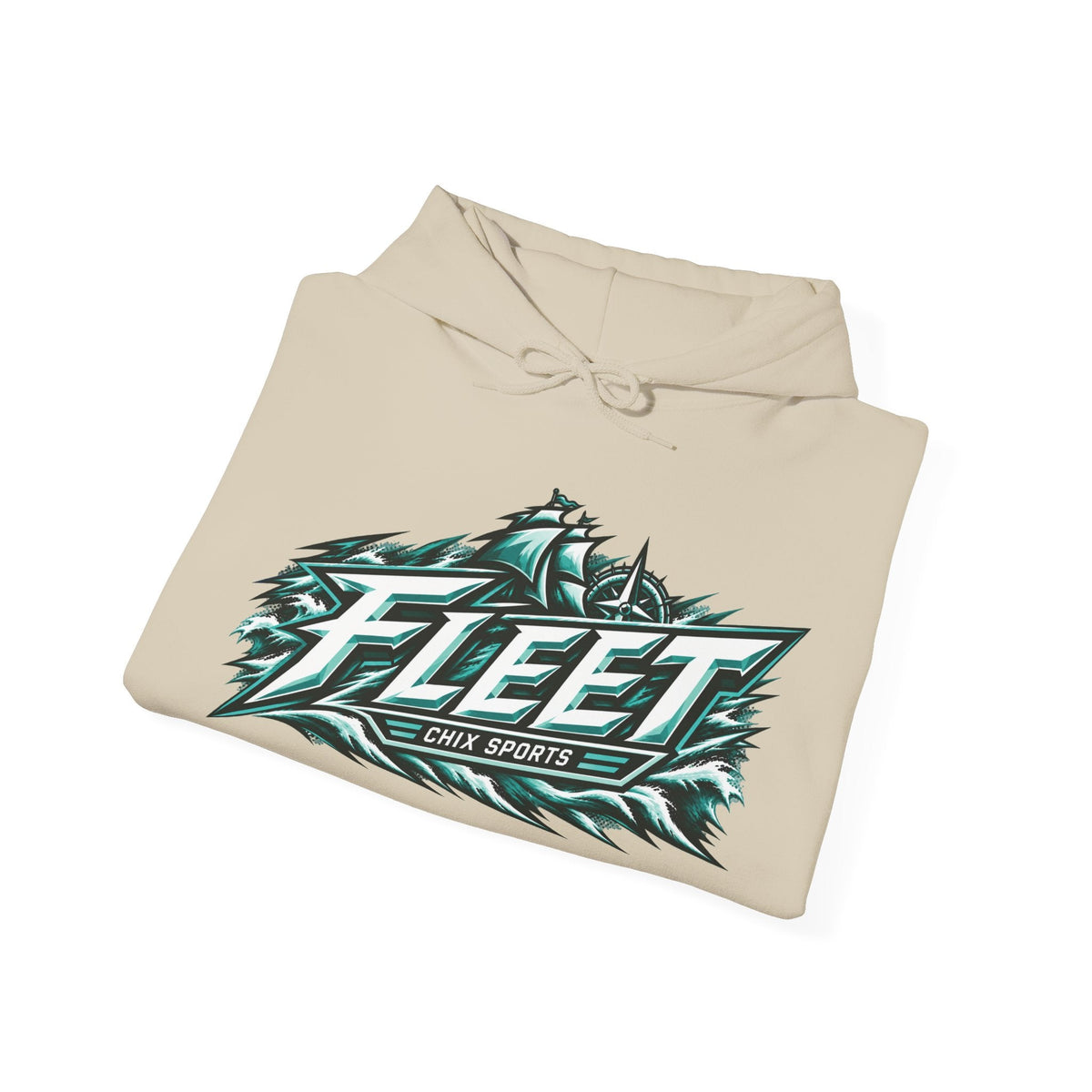 Ella Huber Unisex Fleet Hoodie in Dark Heather | Chix Sports