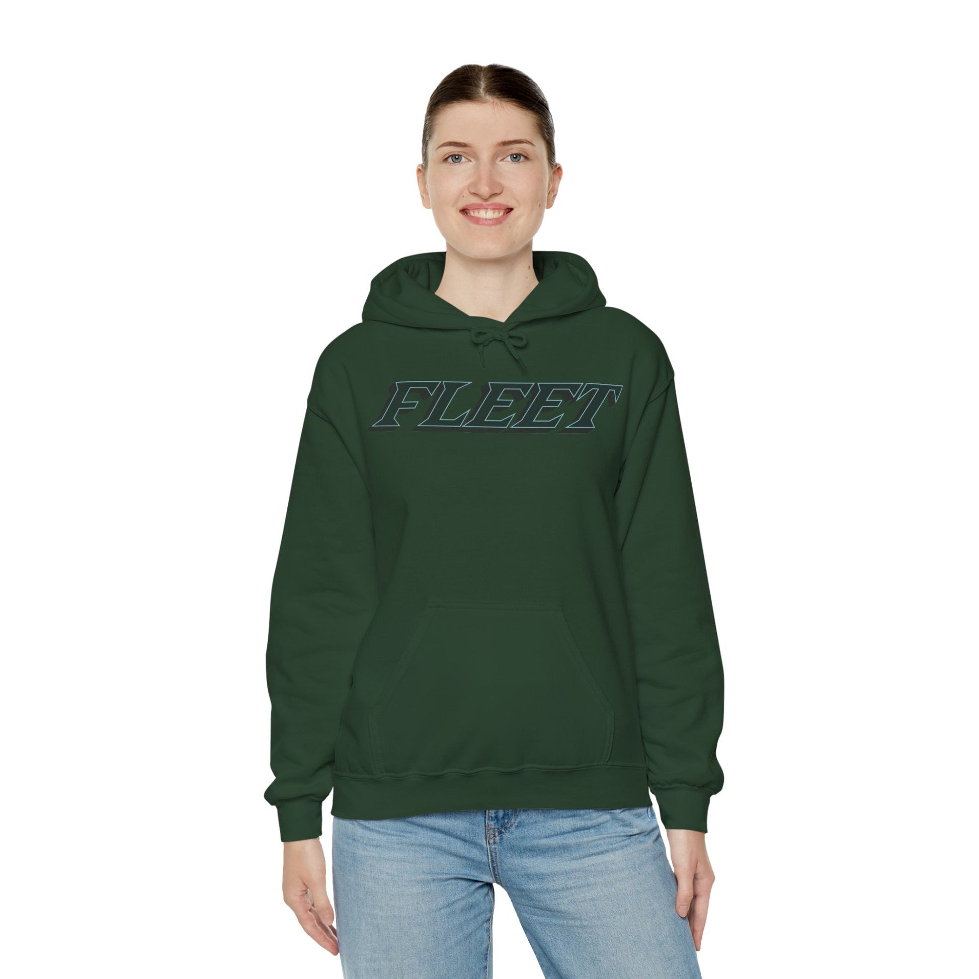 Ella Huber Unisex Fleet Hoodie - No Sleeve Print | Chix Sports