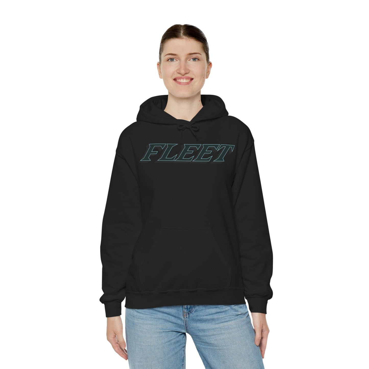 Ella Huber Unisex Fleet Hoodie - No Sleeve Print | Chix Sports