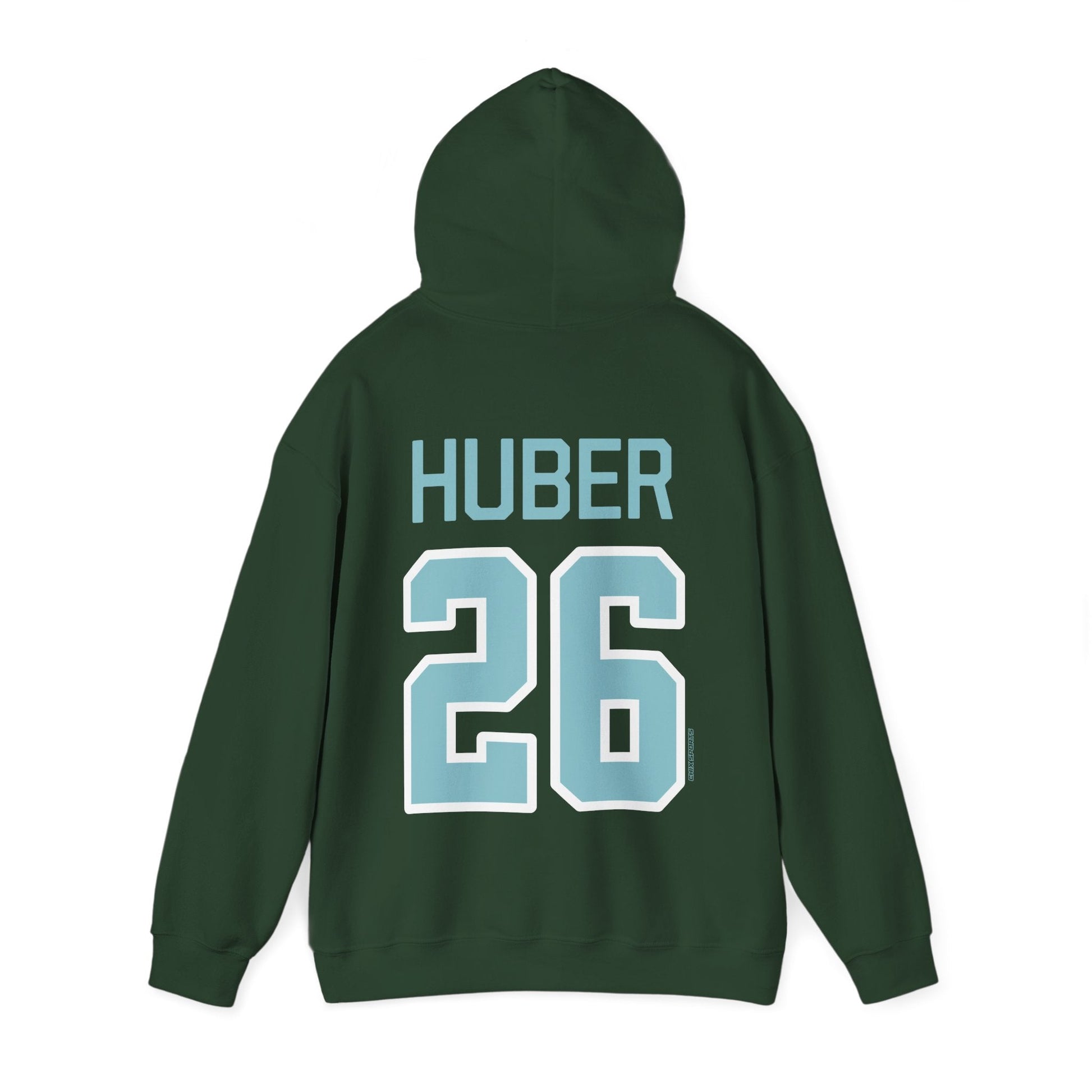 Ella Huber Unisex Fleet Hoodie - No Sleeve Print | Chix Sports