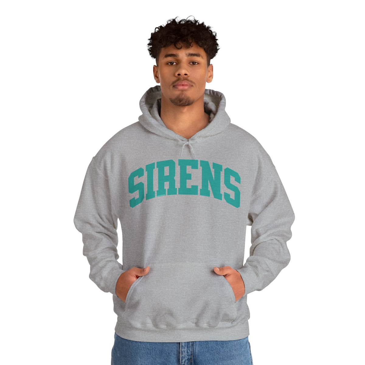 Elle Hartje Sirens Unisex Hoodie in Heliconia | Chix Sports
