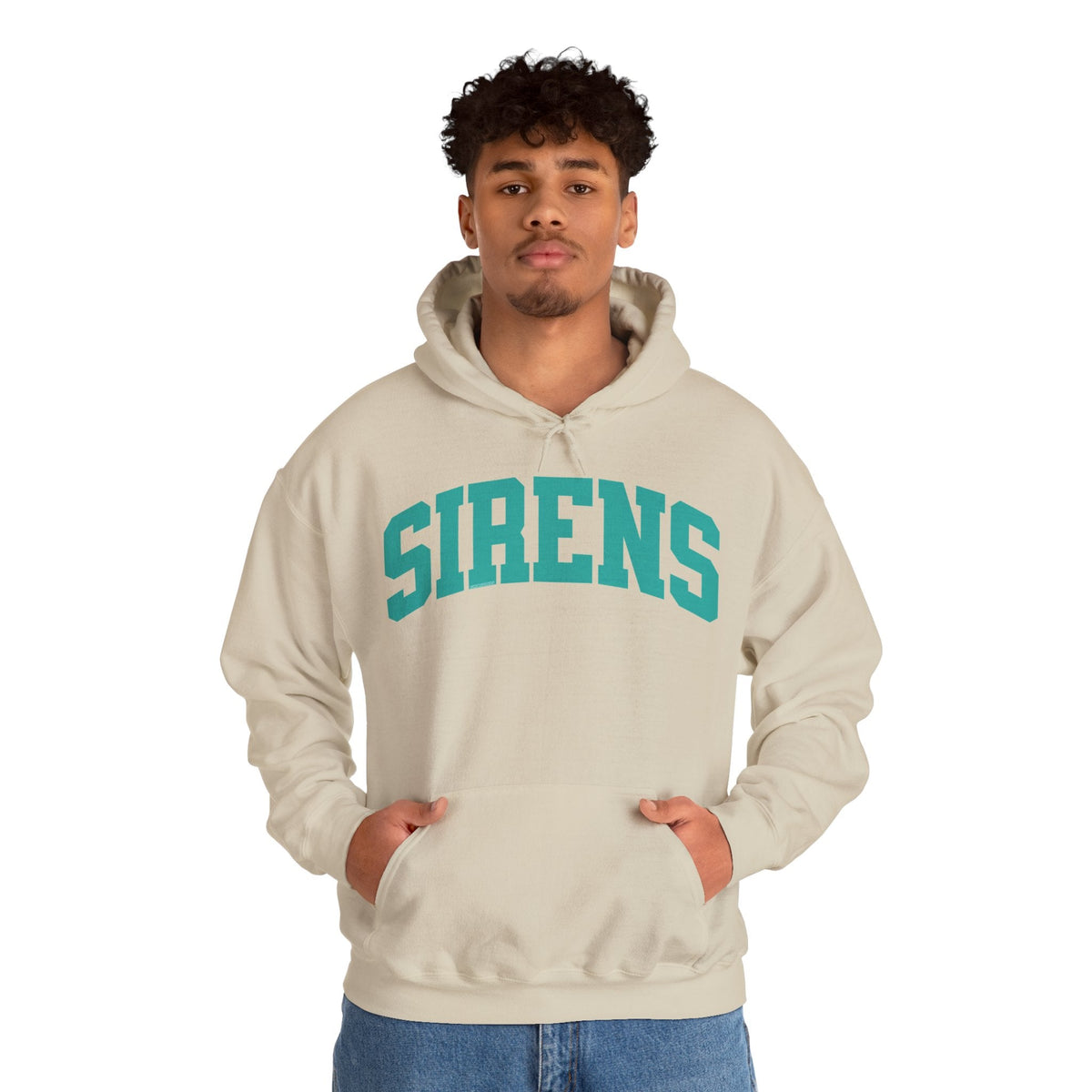 Elle Hartje Sirens Unisex Hoodie in Heliconia | Chix Sports