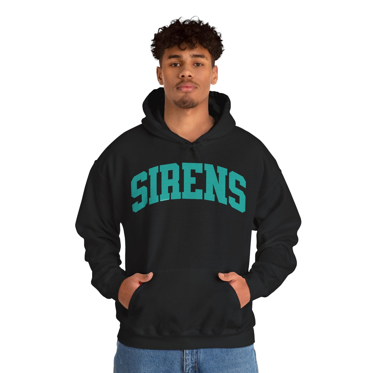 Elle Hartje Sirens Unisex Hoodie in Heliconia | Chix Sports