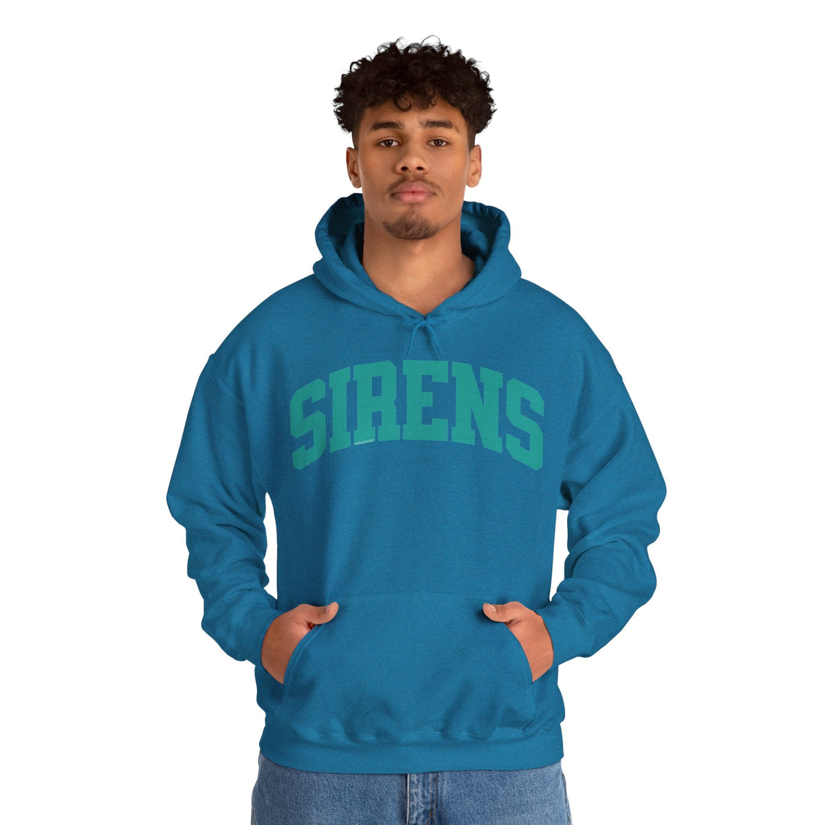 Elle Hartje Sirens Unisex Hoodie in Heliconia | Chix Sports