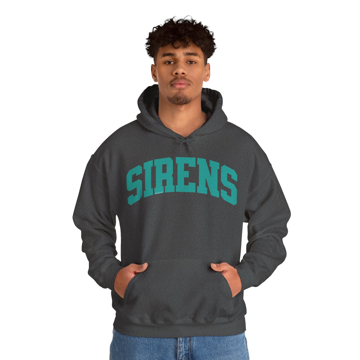 Elle Hartje Sirens Unisex Hoodie in Heliconia | Chix Sports
