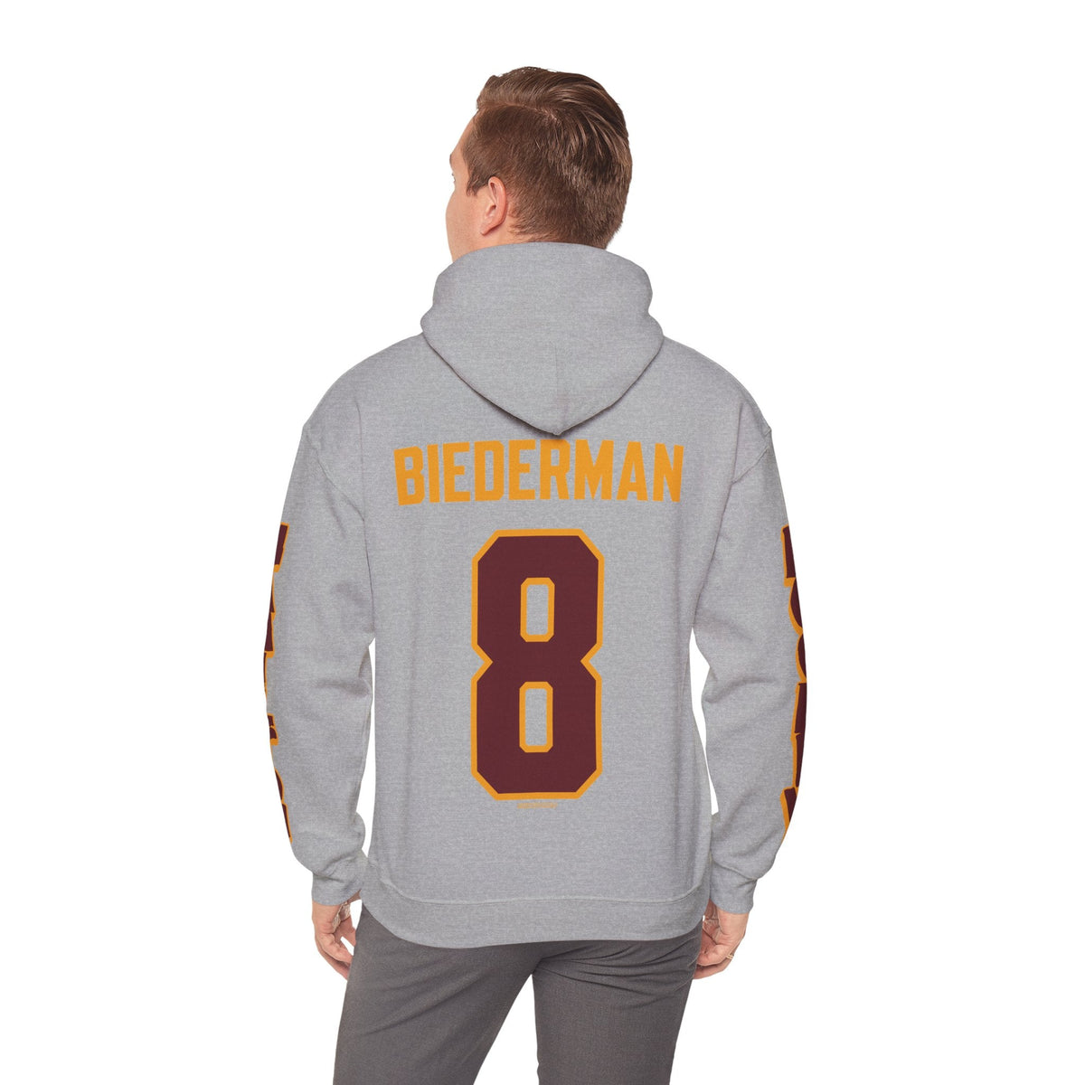 Elyssa Biederman Hamilton Expansion Unisex Hoodie in Maroon | Chix Sports