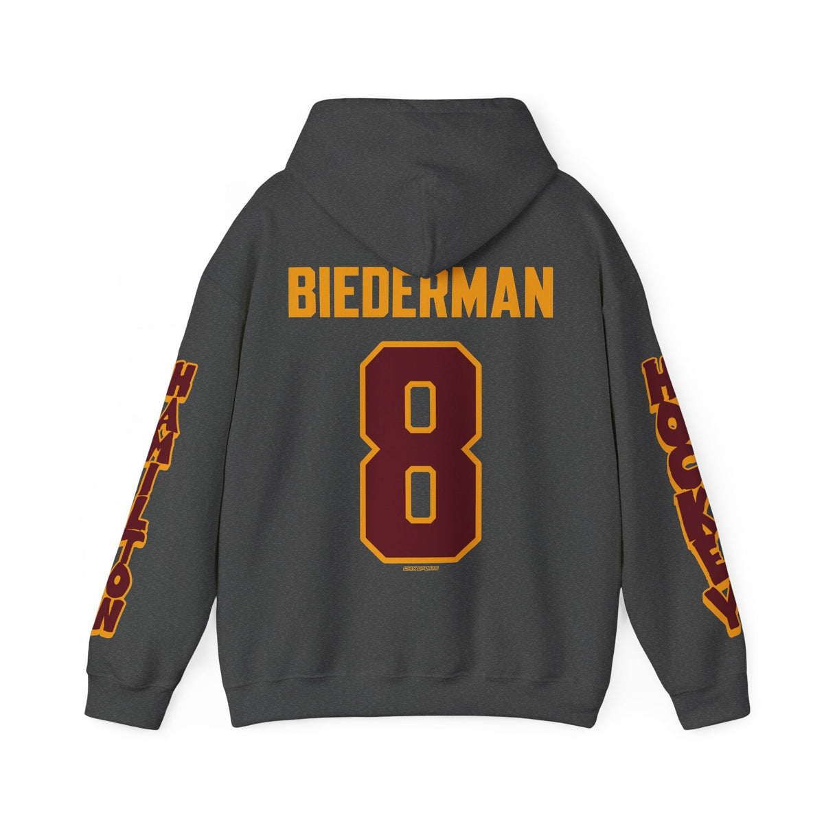 Elyssa Biederman Hamilton Expansion Unisex Hoodie in Dark Heather | Chix Sports
