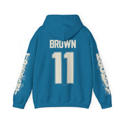 Emily Brown Torrent Unisex Hoodie in Antique Sapphire | Chix Sports