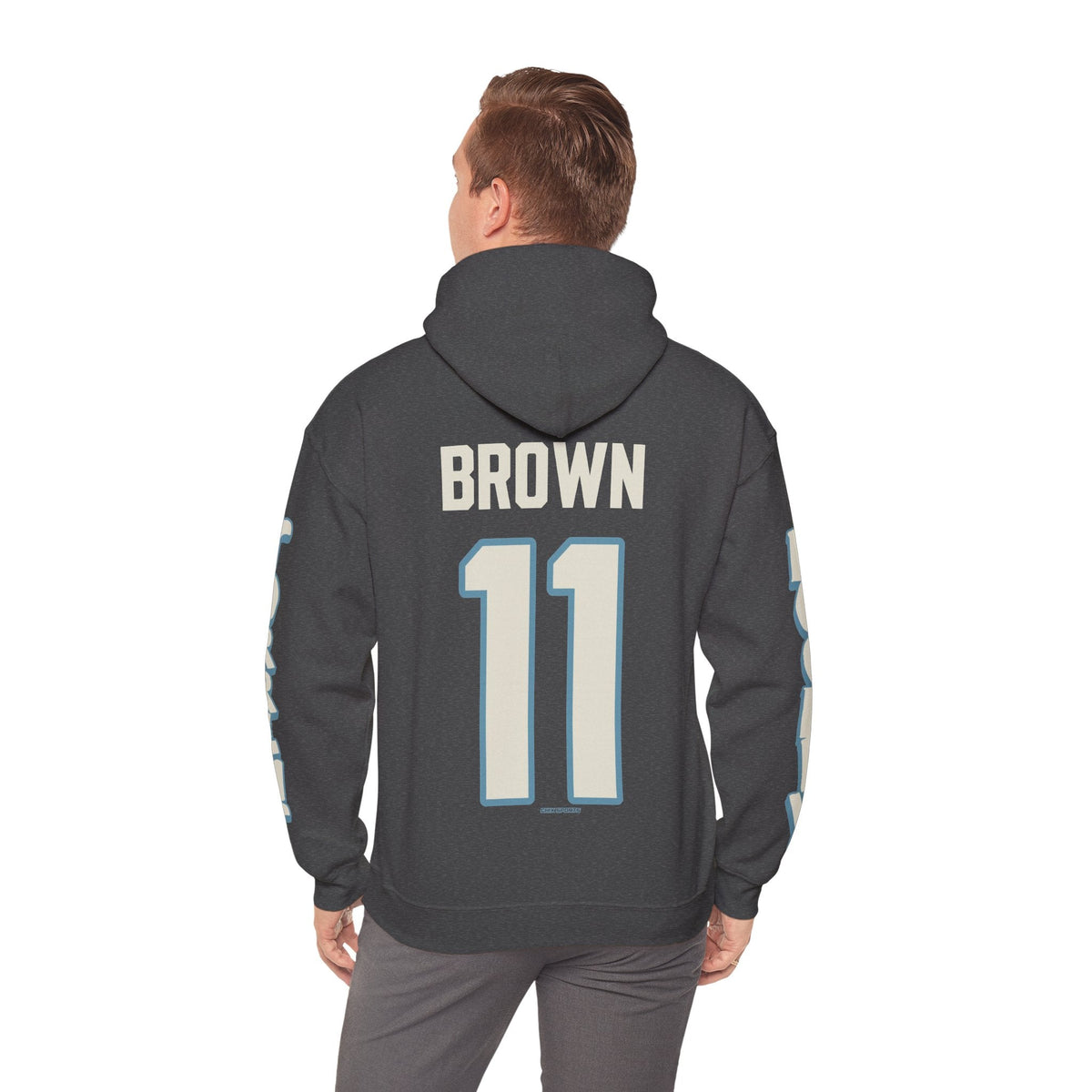 Emily Brown Torrent Unisex Hoodie in Sport Grey | Chix Sports