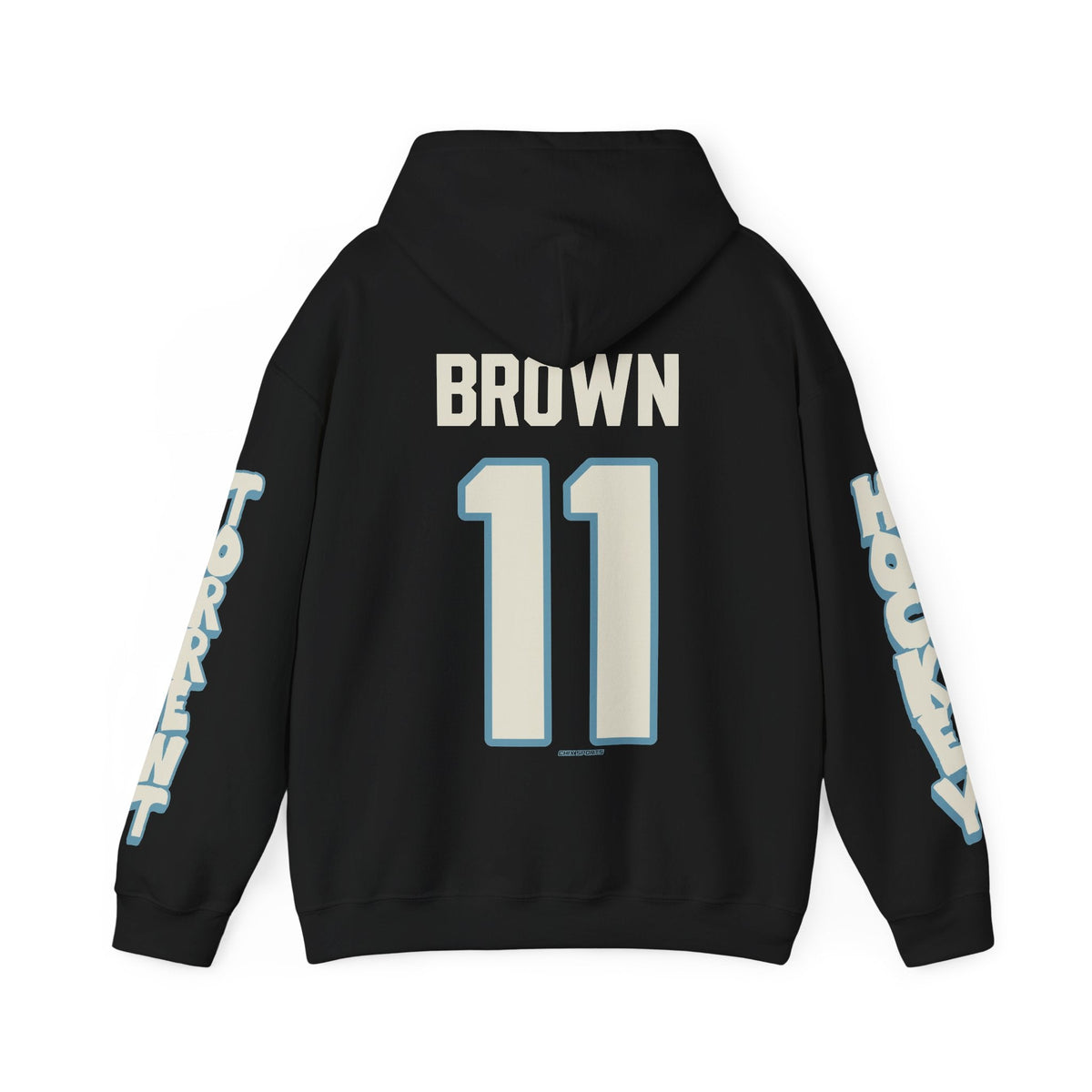 Emily Brown Torrent Unisex Hoodie in Black | Chix Sports