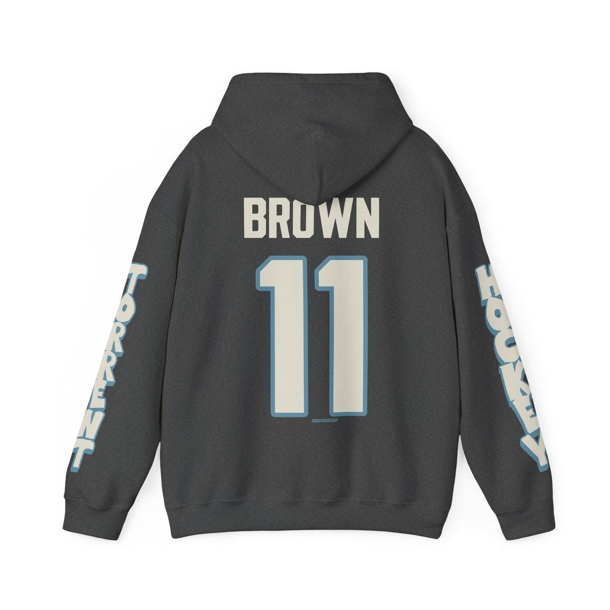 Emily Brown Torrent Unisex Hoodie in Dark Heather | Chix Sports