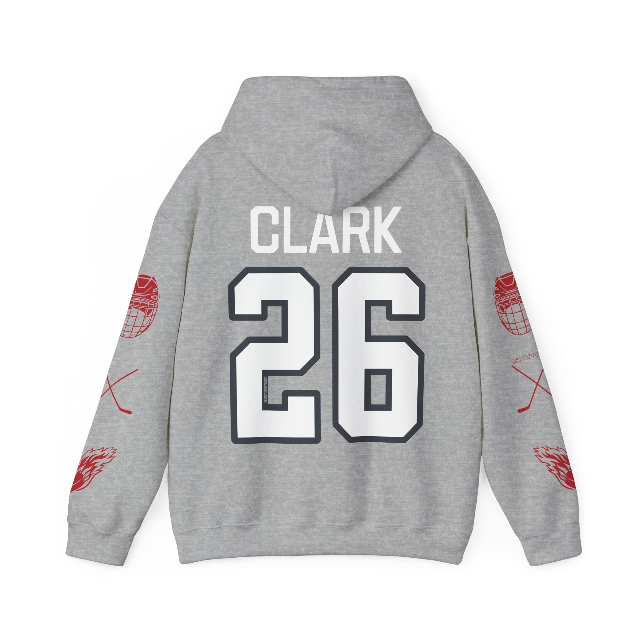 Emily Clark 26 Charge Hockey Heavy Hoodie | Chix Sports