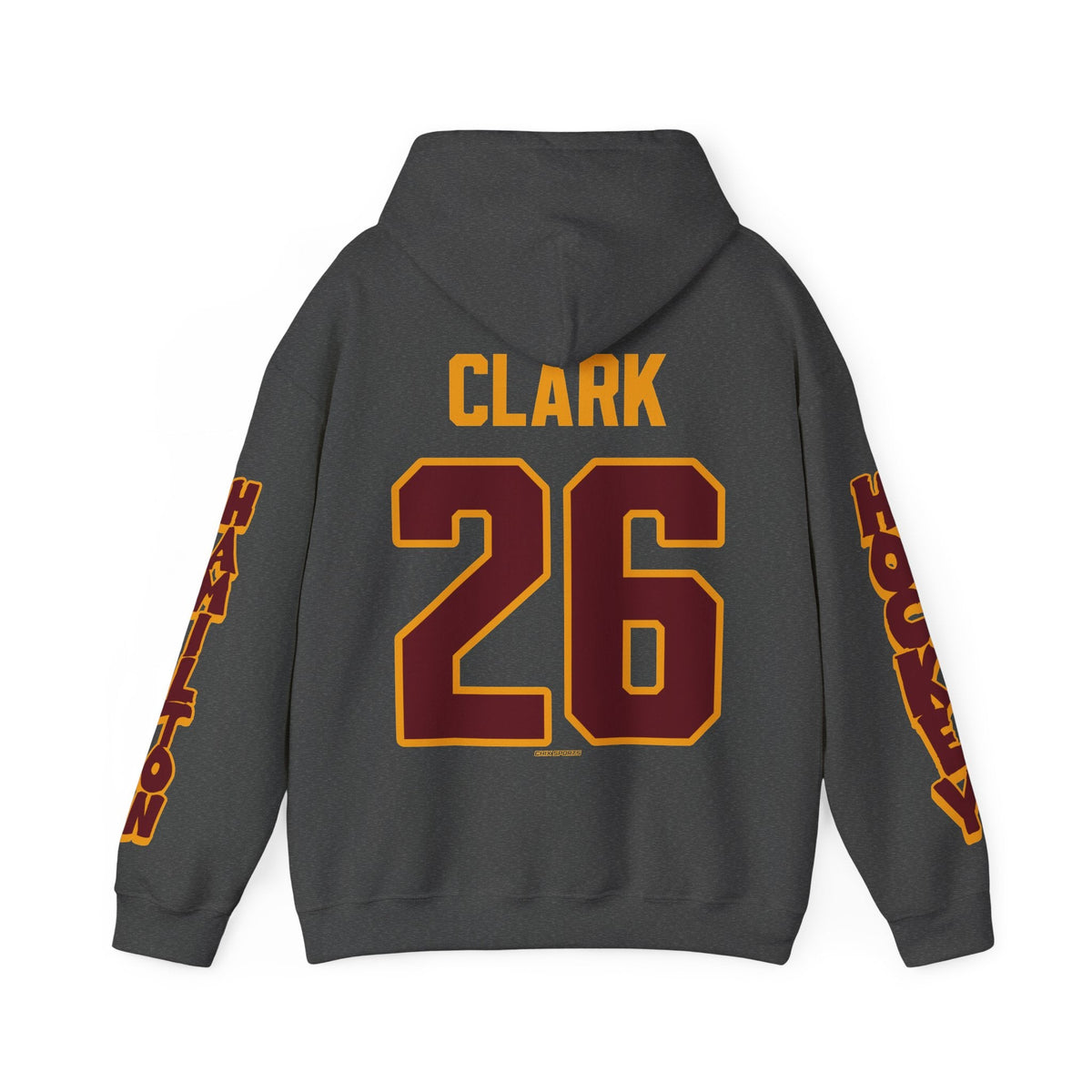 Emily Clark Hamilton Expansion Unisex Hoodie in Dark Heather | Chix Sports