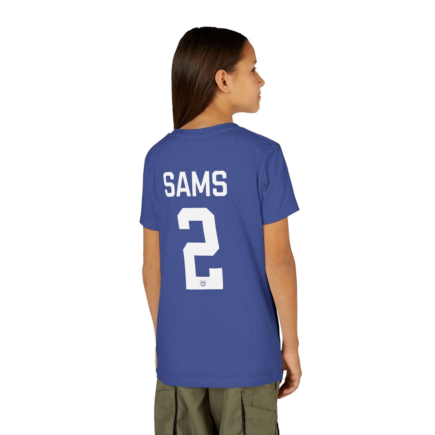 Emily Sams Kids Women's Soccer Softblend Shirt | Chix Sports