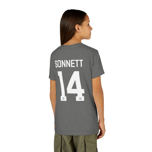 Emily Sonnett Kids Women's Soccer Softblend Shirt | Chix Sports