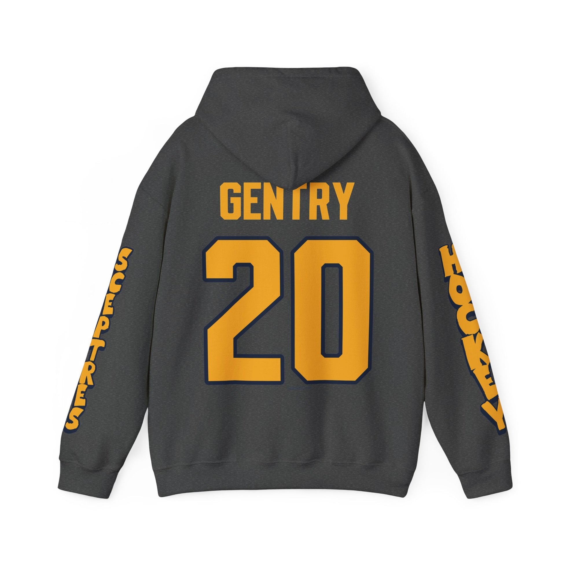 Emma Gentry Sceptres Unisex Hoodie in Dark Heather | Chix Sports