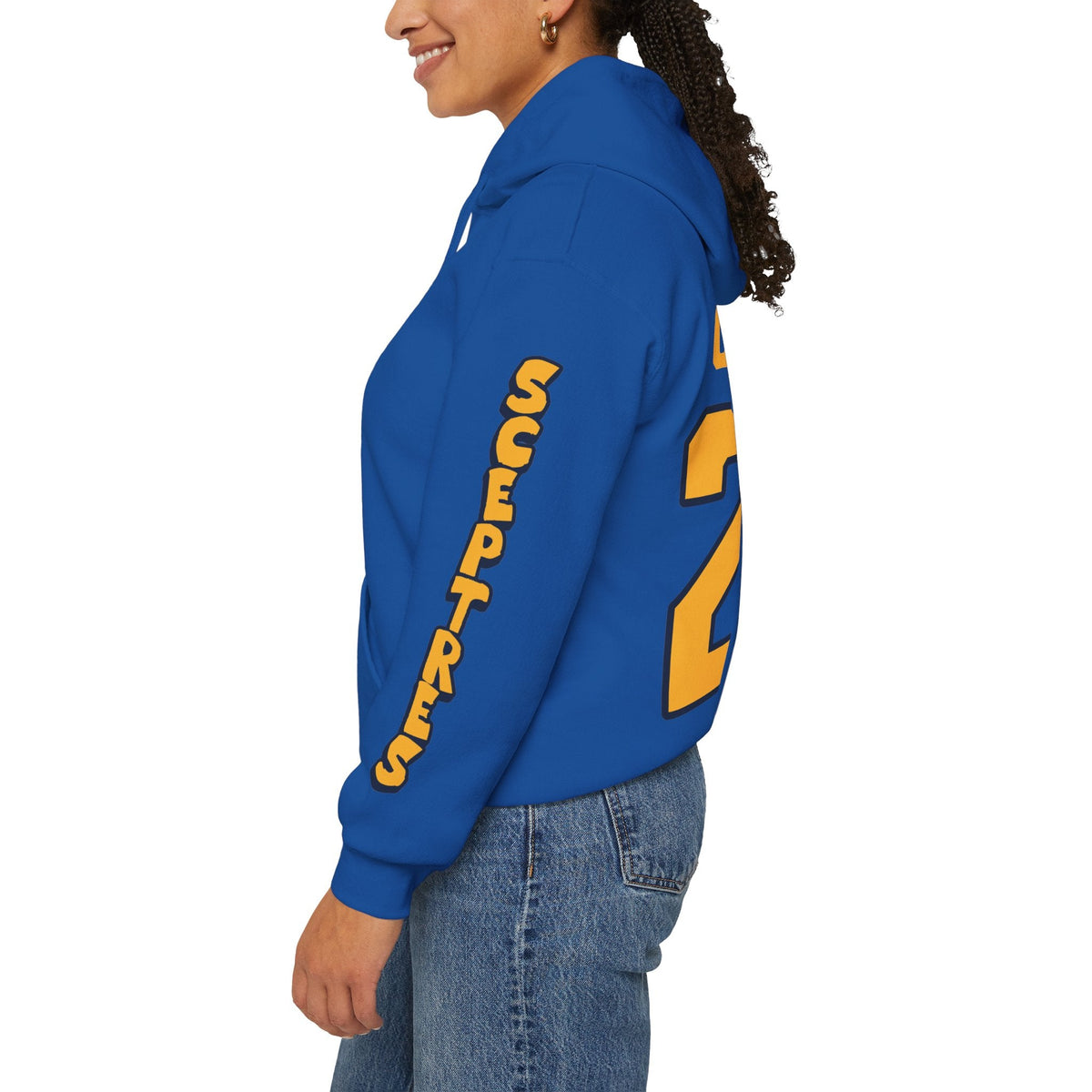 Emma Gentry Sceptres Unisex Hoodie in Royal | Chix Sports