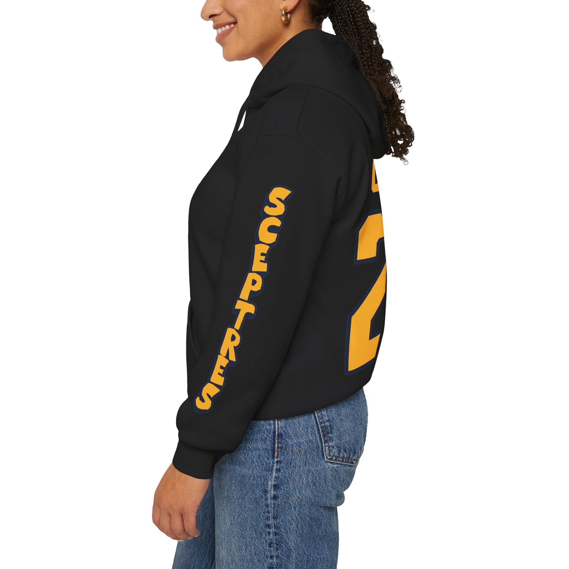 Emma Gentry Sceptres Unisex Hoodie in Royal | Chix Sports