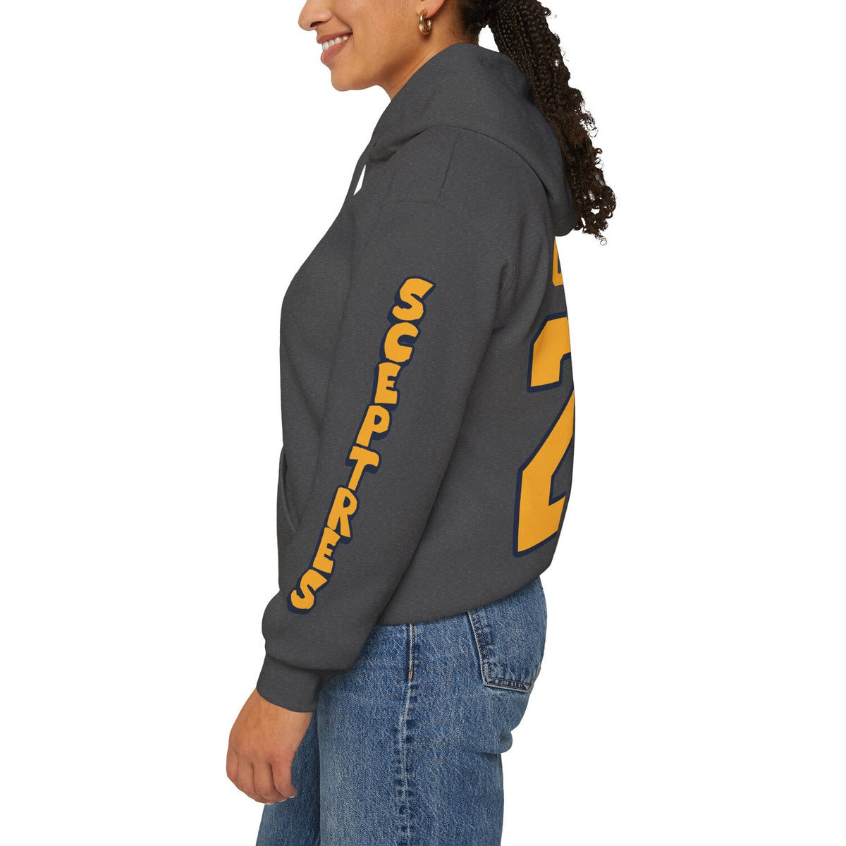 Emma Gentry Sceptres Unisex Hoodie in Royal | Chix Sports