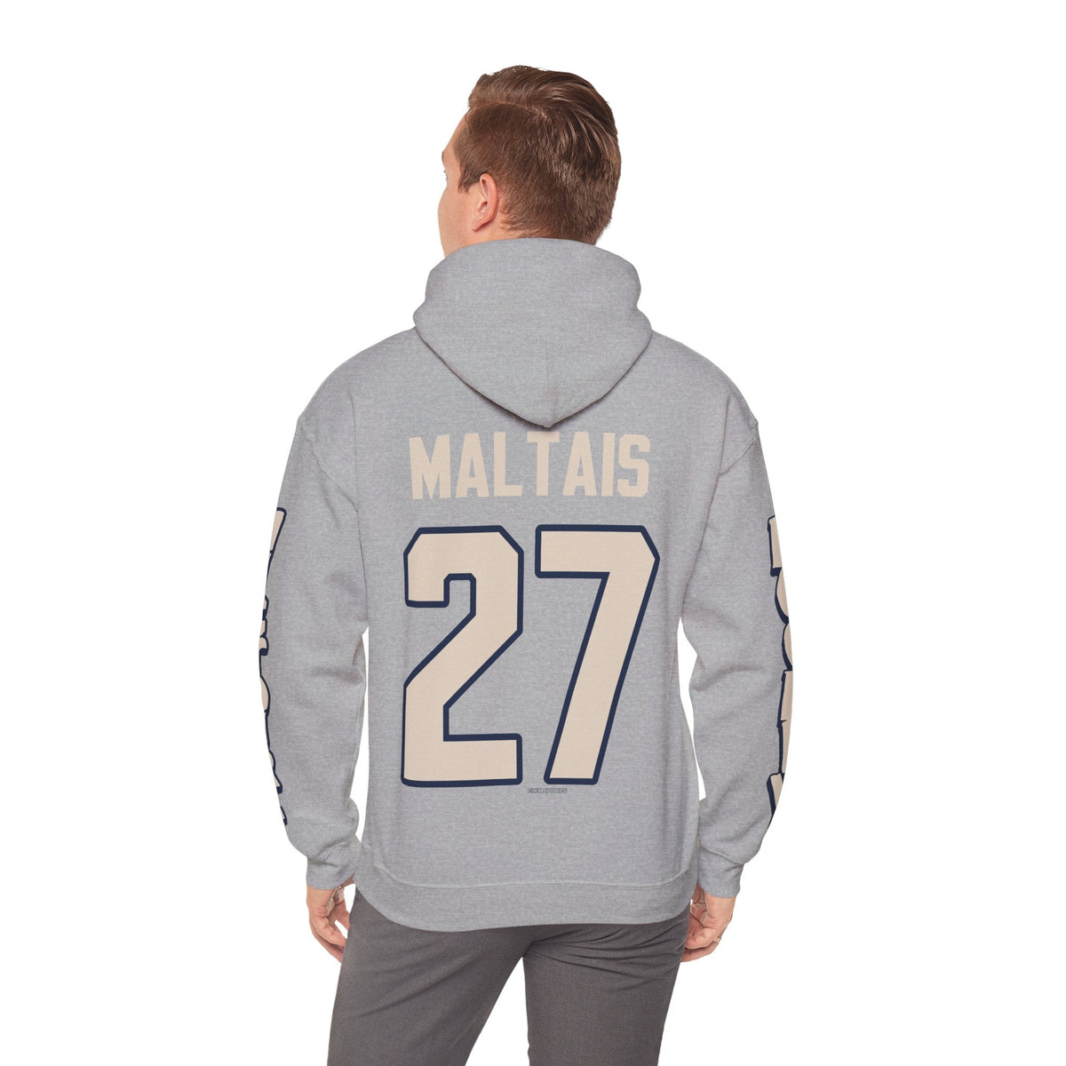 Emma Maltais Victoire Unisex City Hoodie in Sport Grey | Chix Sports