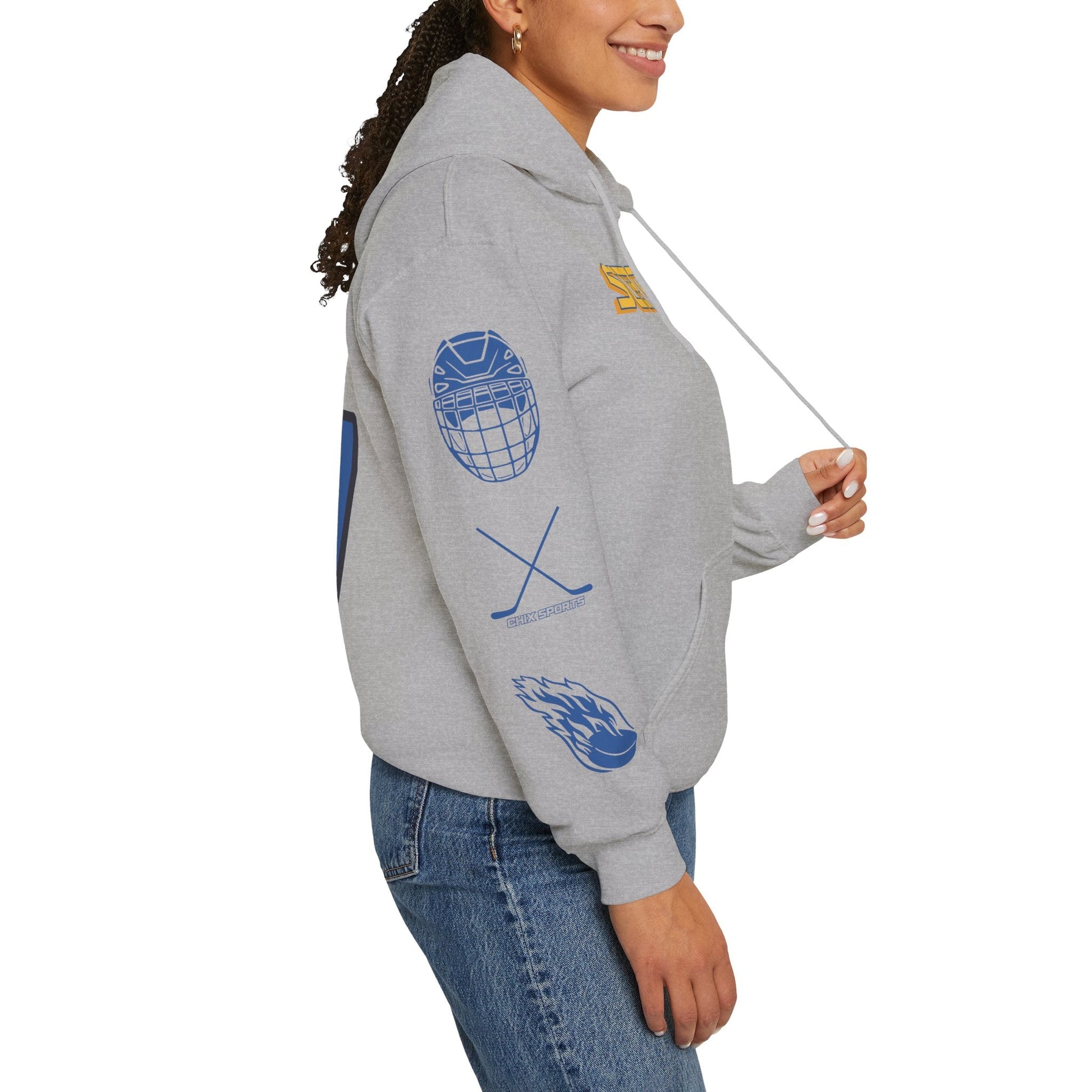 Emma Woods Sceptres Unisex Heavy Hoodie | Chix Sports