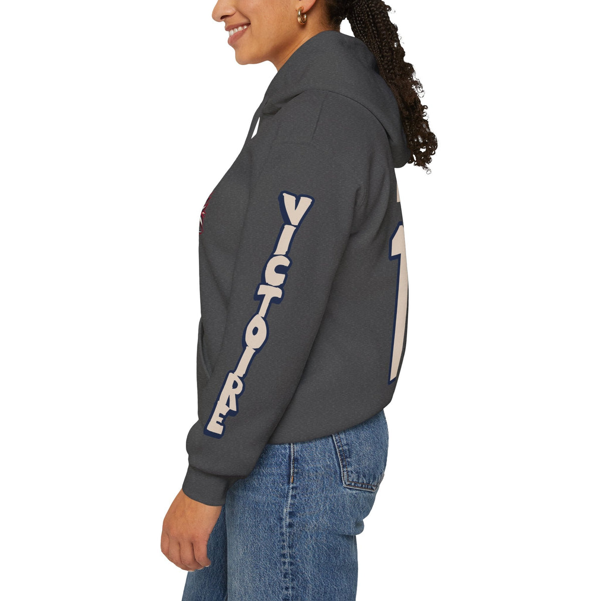 Erica Rieder Victoire Unisex City Hoodie in Sport Grey | Chix Sports