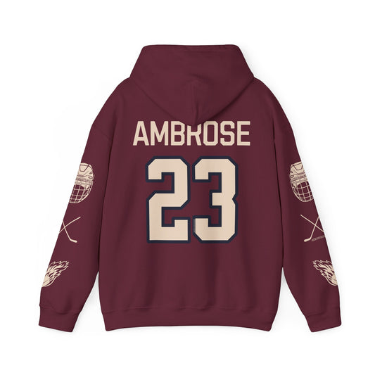 Erin Ambrose 23 Victoire Hockey Heavy Hoodie | Chix Sports