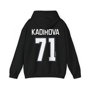 Fanuza Kadirova Charge Unisex Power Hoodie in Black | Chix Sports