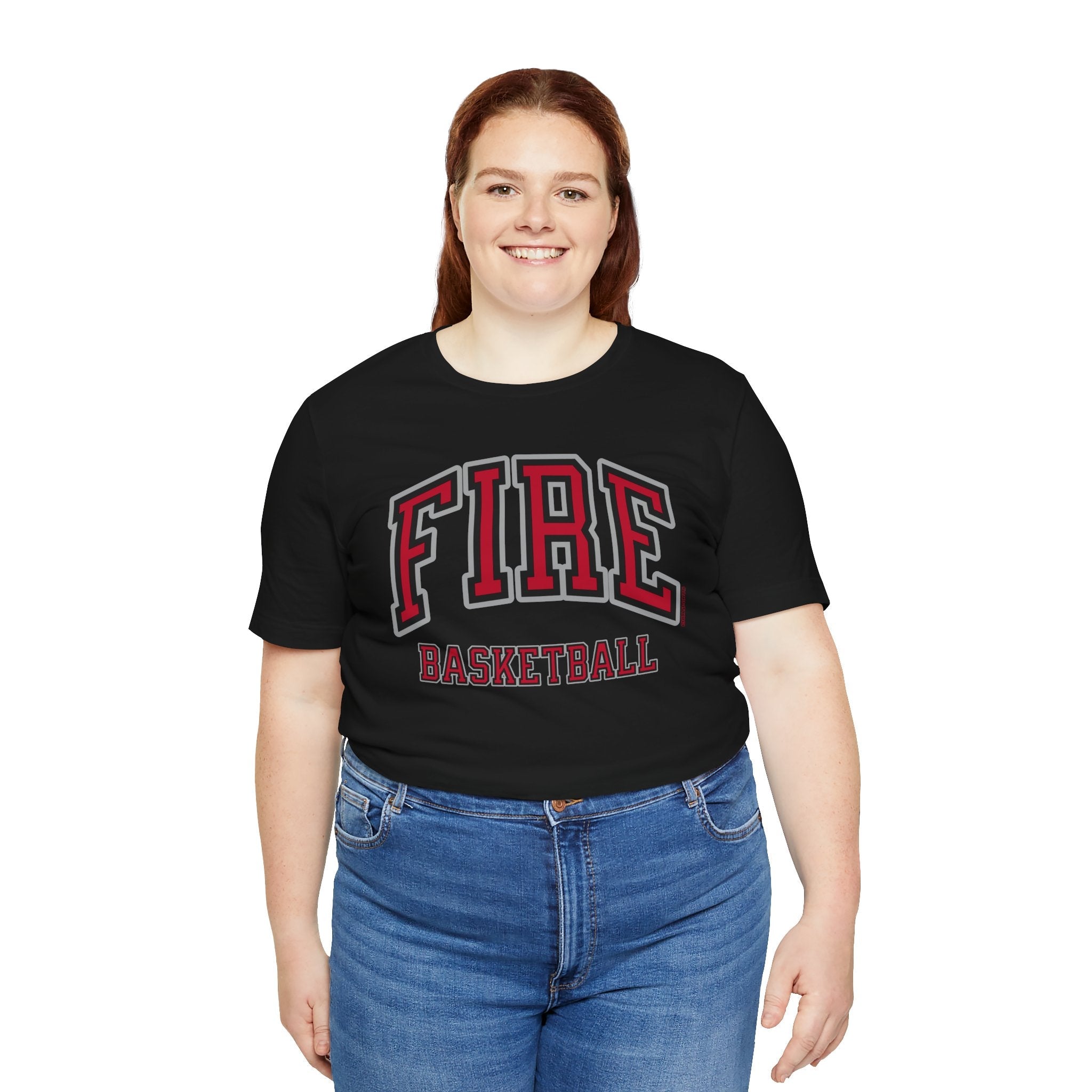 Fire Basketball Unisex Jersey Shirt | Chix Sports