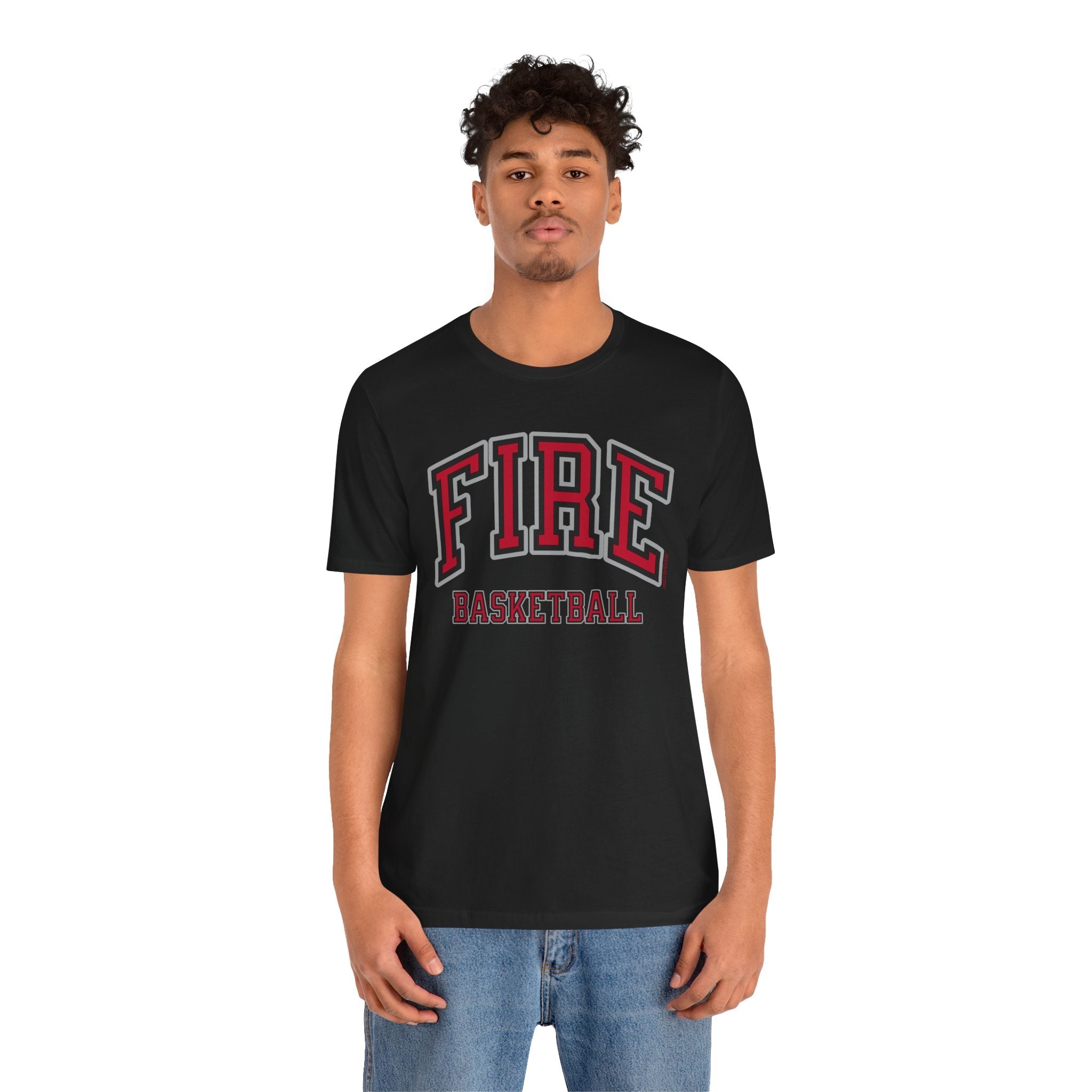 Fire Basketball Unisex Jersey Shirt | Chix Sports