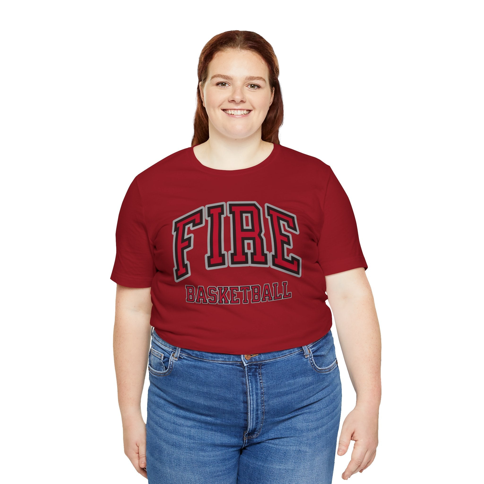 Fire Basketball Unisex Jersey Shirt | Chix Sports