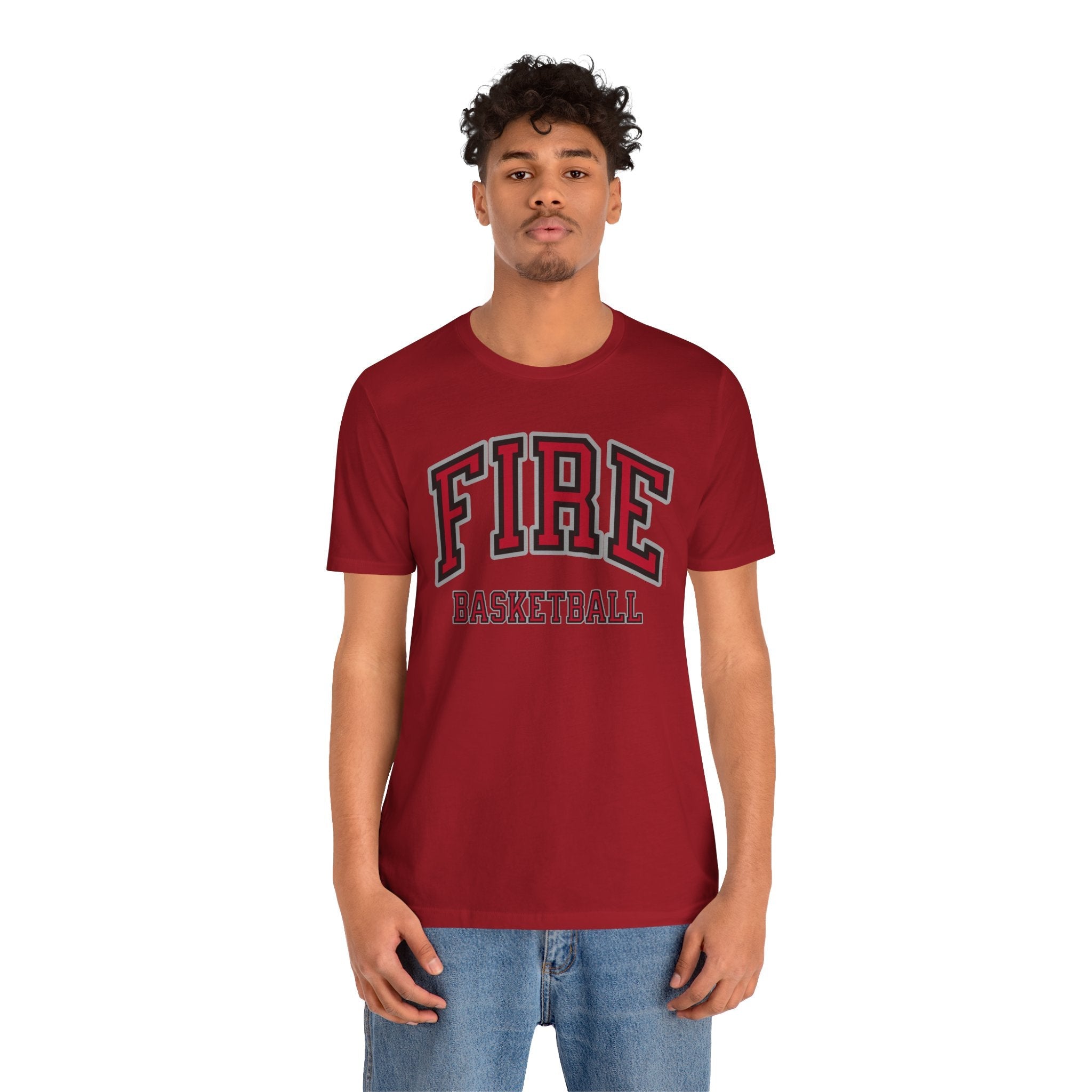 Fire Basketball Unisex Jersey Shirt | Chix Sports