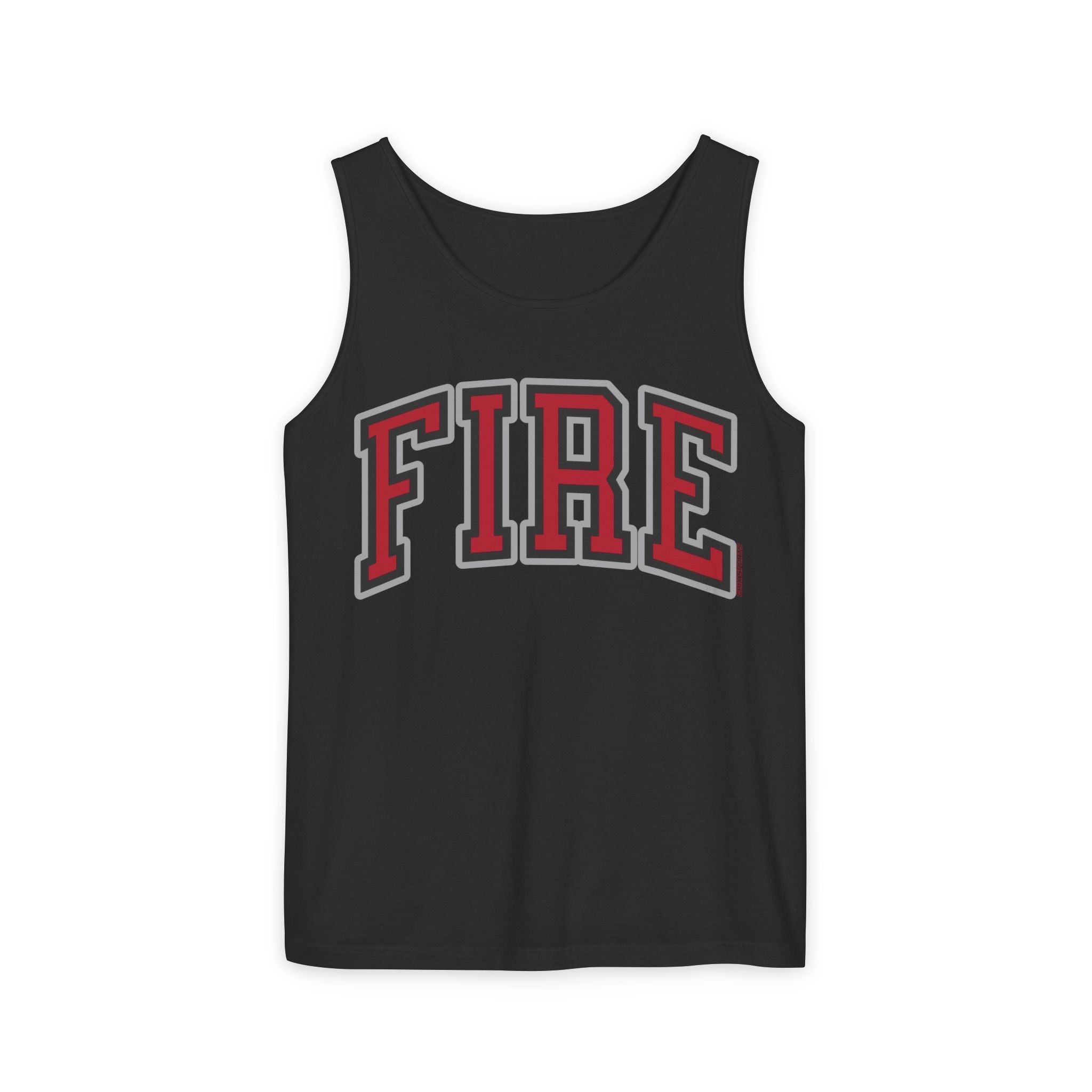 Fire Basketball Unisex Tank Top | Chix Sports
