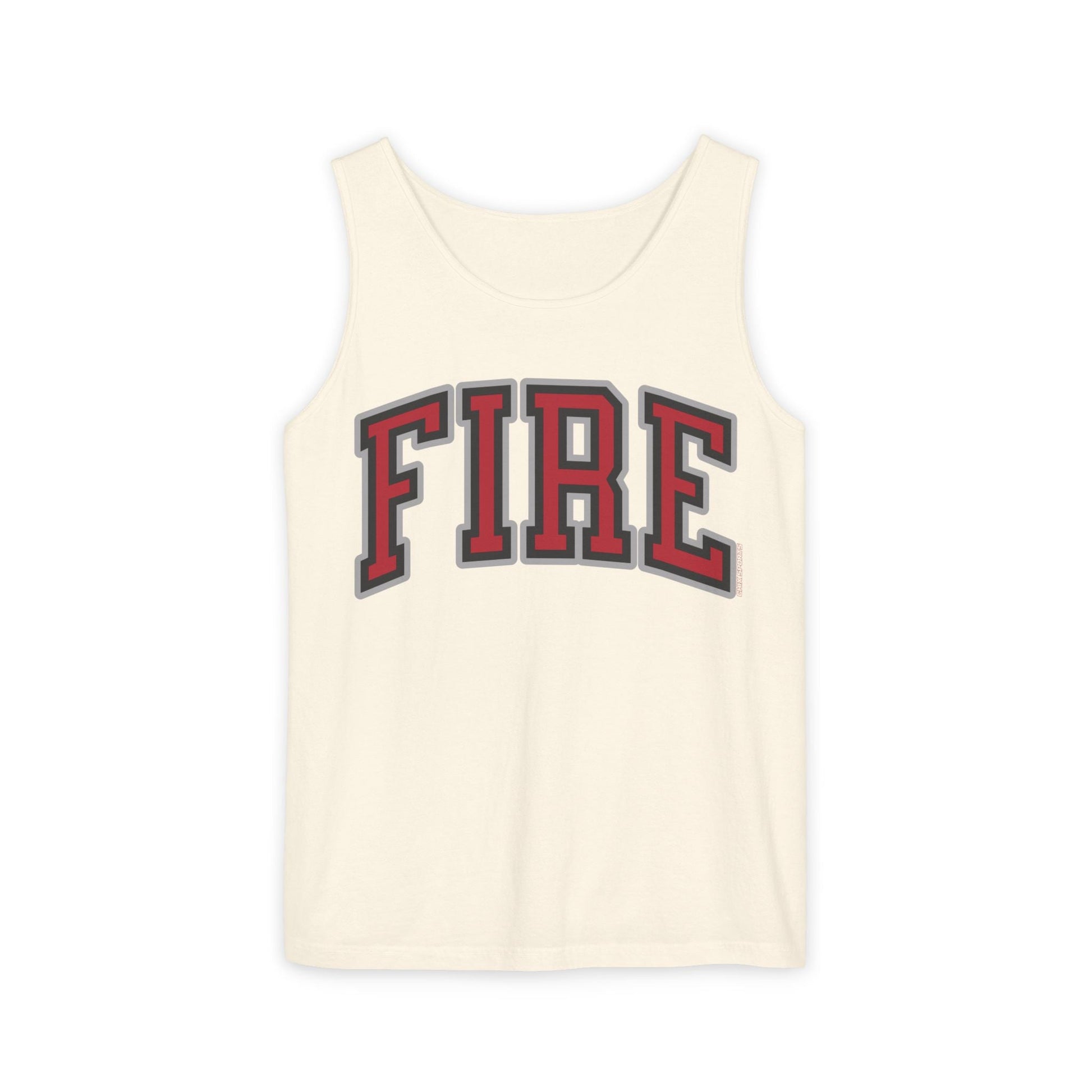 Fire Basketball Unisex Tank Top | Chix Sports