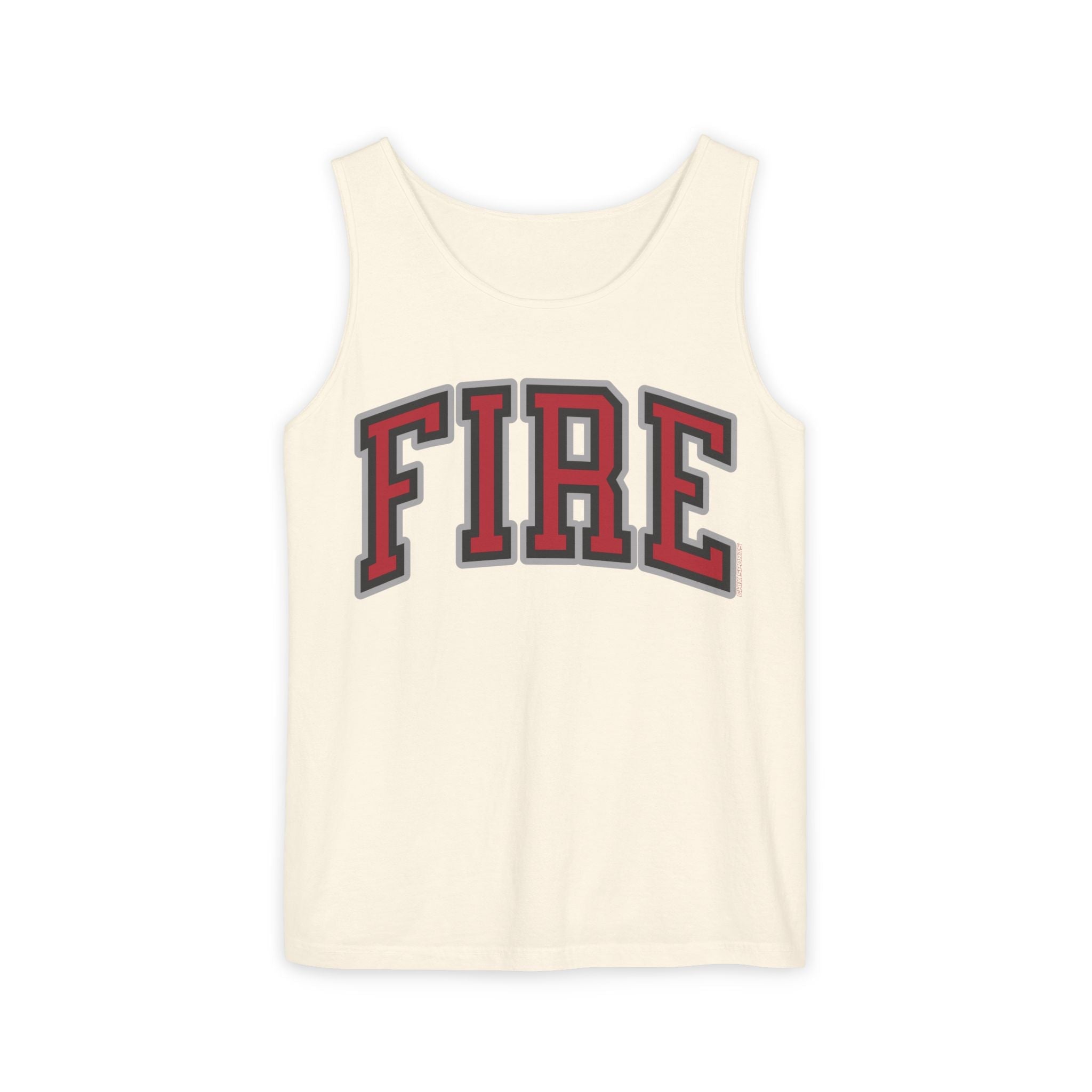 Fire Basketball Unisex Tank Top | Chix Sports