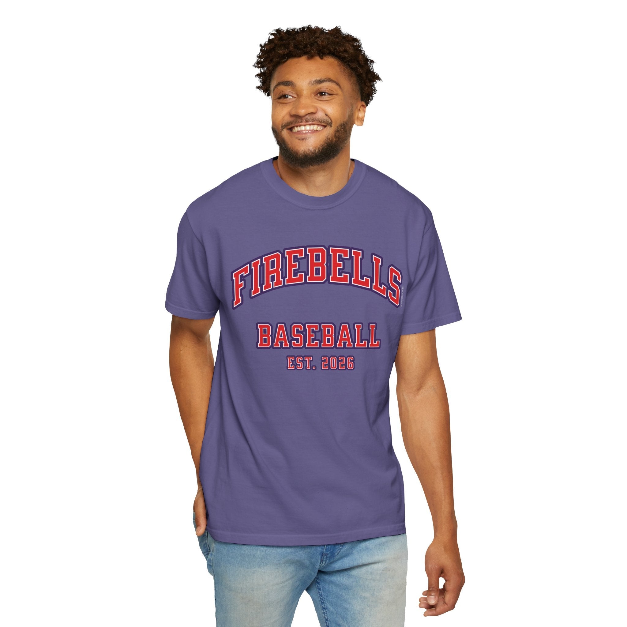 Firebells Baseball Premium Unisex Shirt | Chix Sports