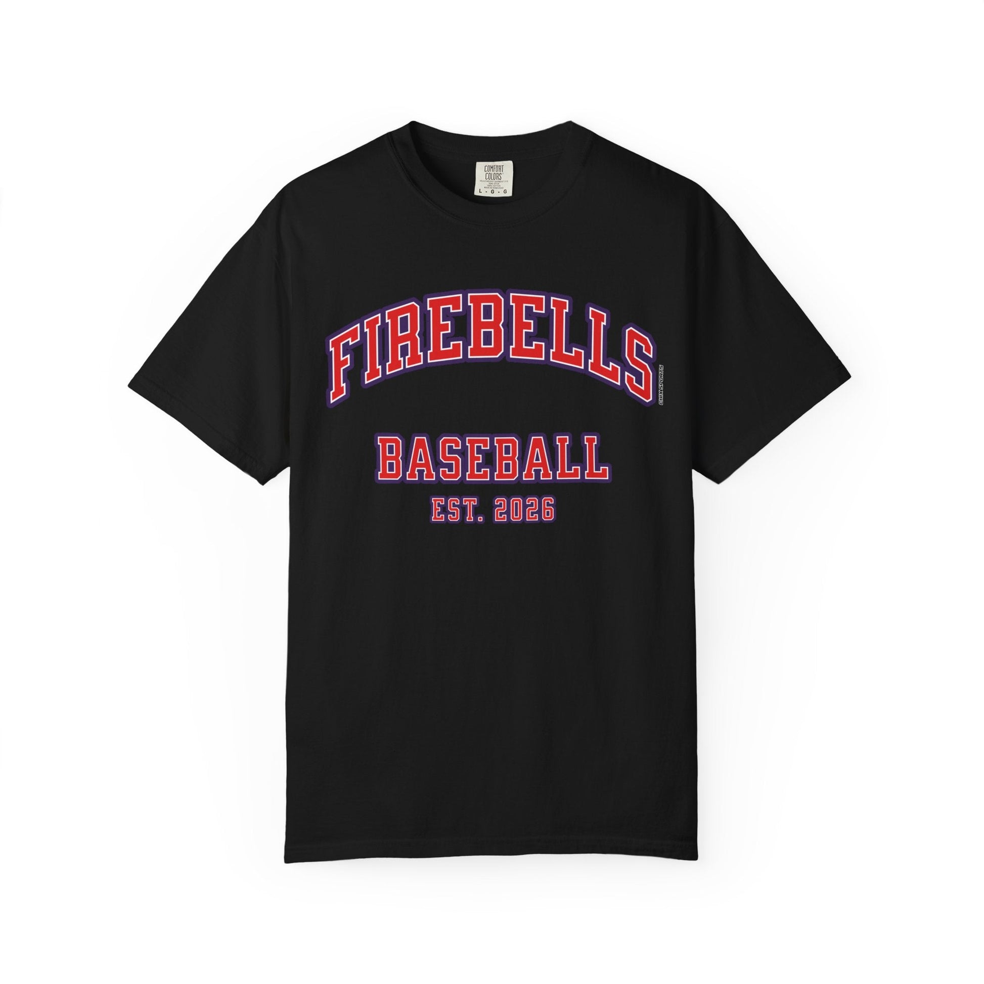 Firebells Baseball Premium Unisex Shirt | Chix Sports