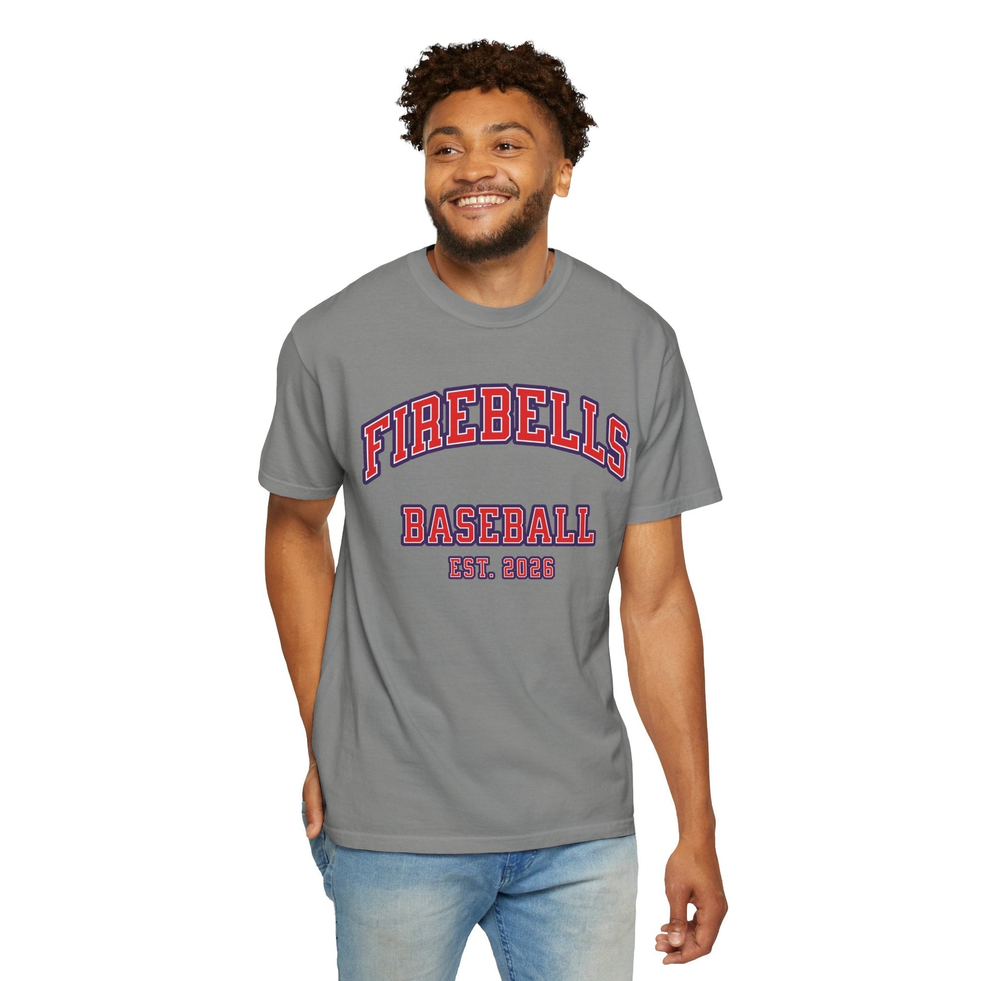 Firebells Baseball Premium Unisex Shirt | Chix Sports