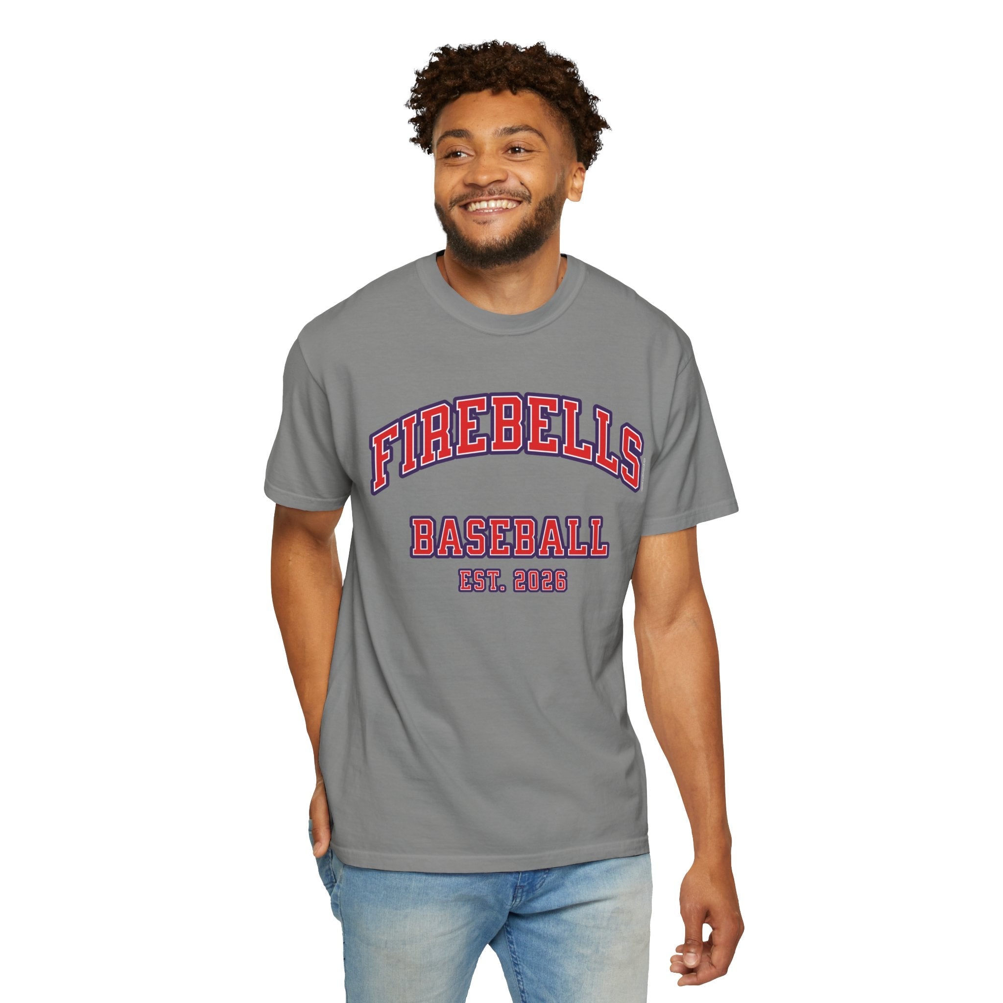 Firebells Baseball Premium Unisex Shirt | Chix Sports