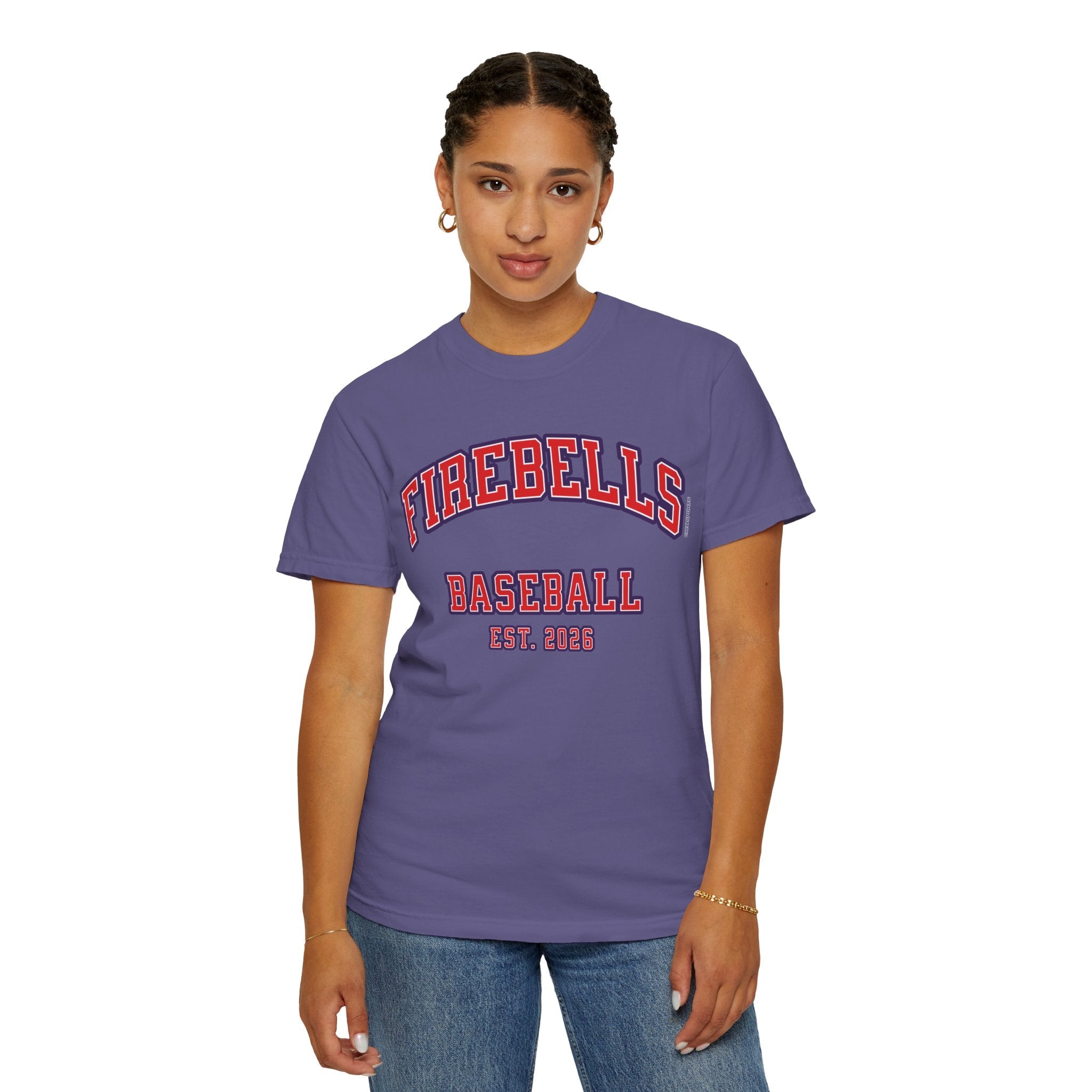 Firebells Baseball Premium Unisex Shirt | Chix Sports