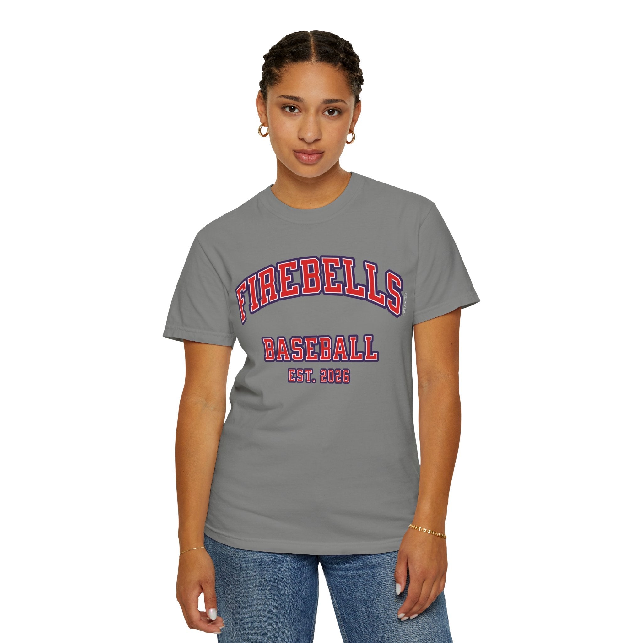 Firebells Baseball Premium Unisex Shirt | Chix Sports